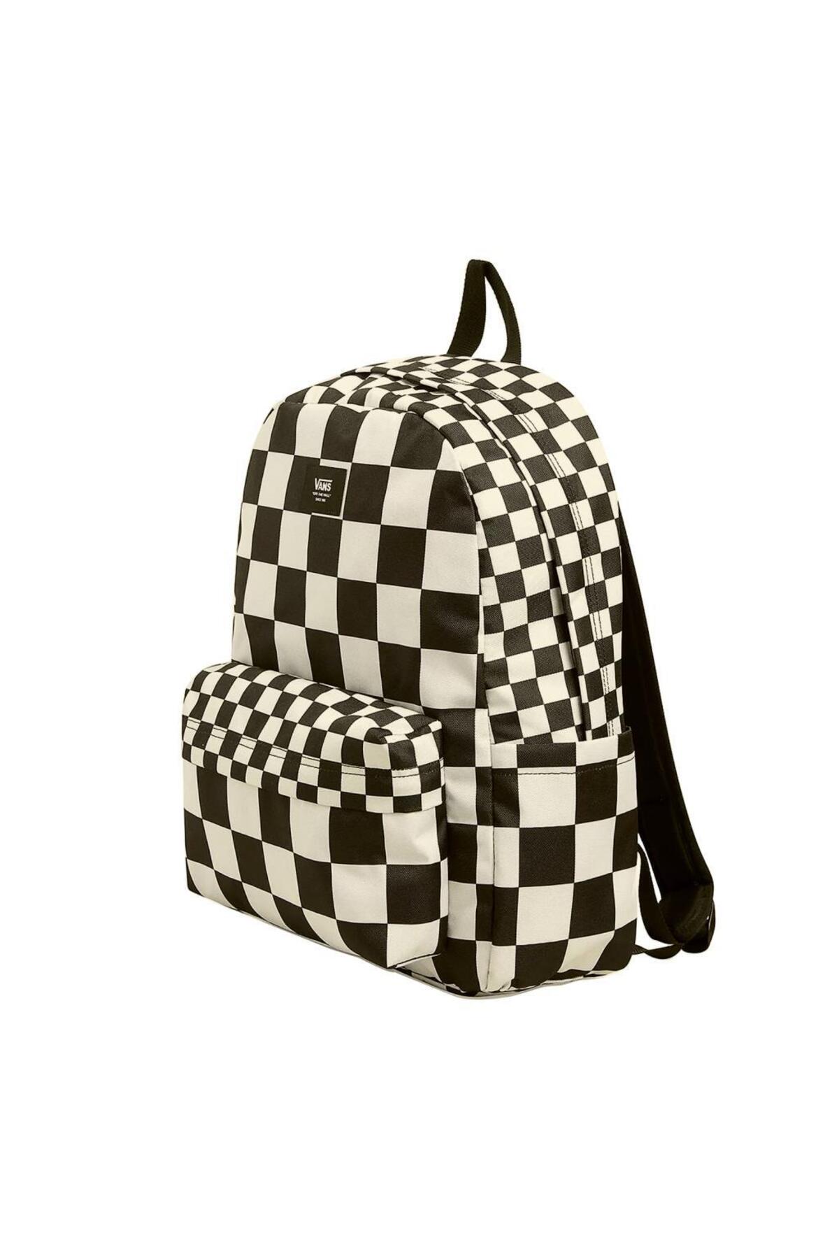 Vans Sırt Çantası Old Skool Check Damalı Antelope VN000H4X3M41 görsel 3