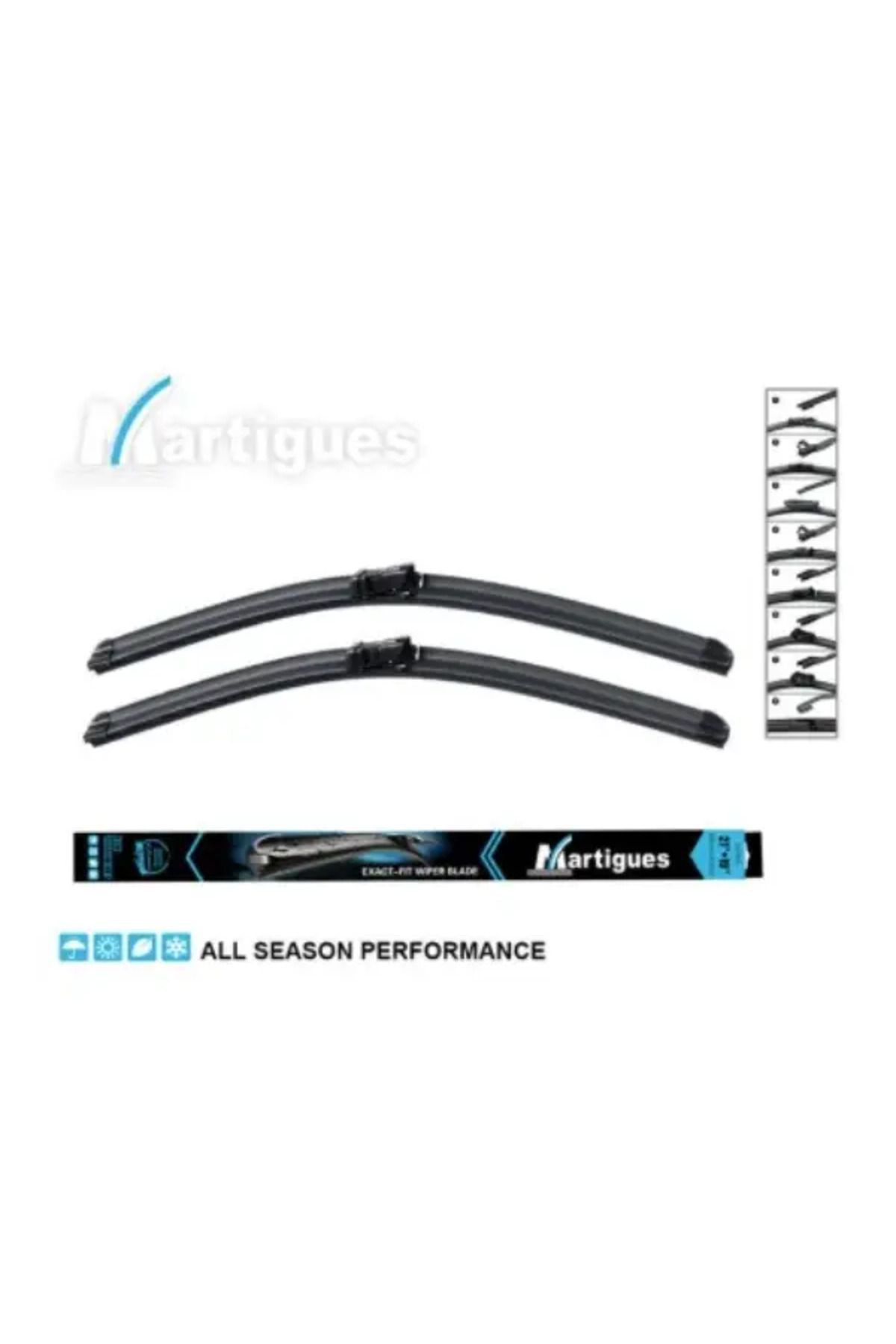 MARTIGUES MUZ SILECEK VOLVO C30 S40 S60 S80 V50 V60 V70 XC60 90512 650+500MM INW018139