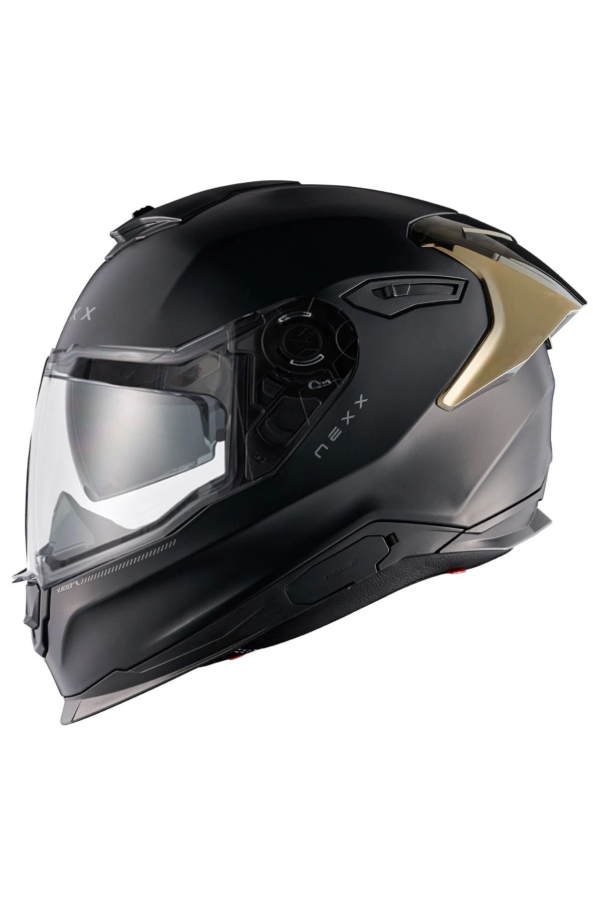 Nexx Y.100r Subsonıc Mat Siyah-sarı Kask