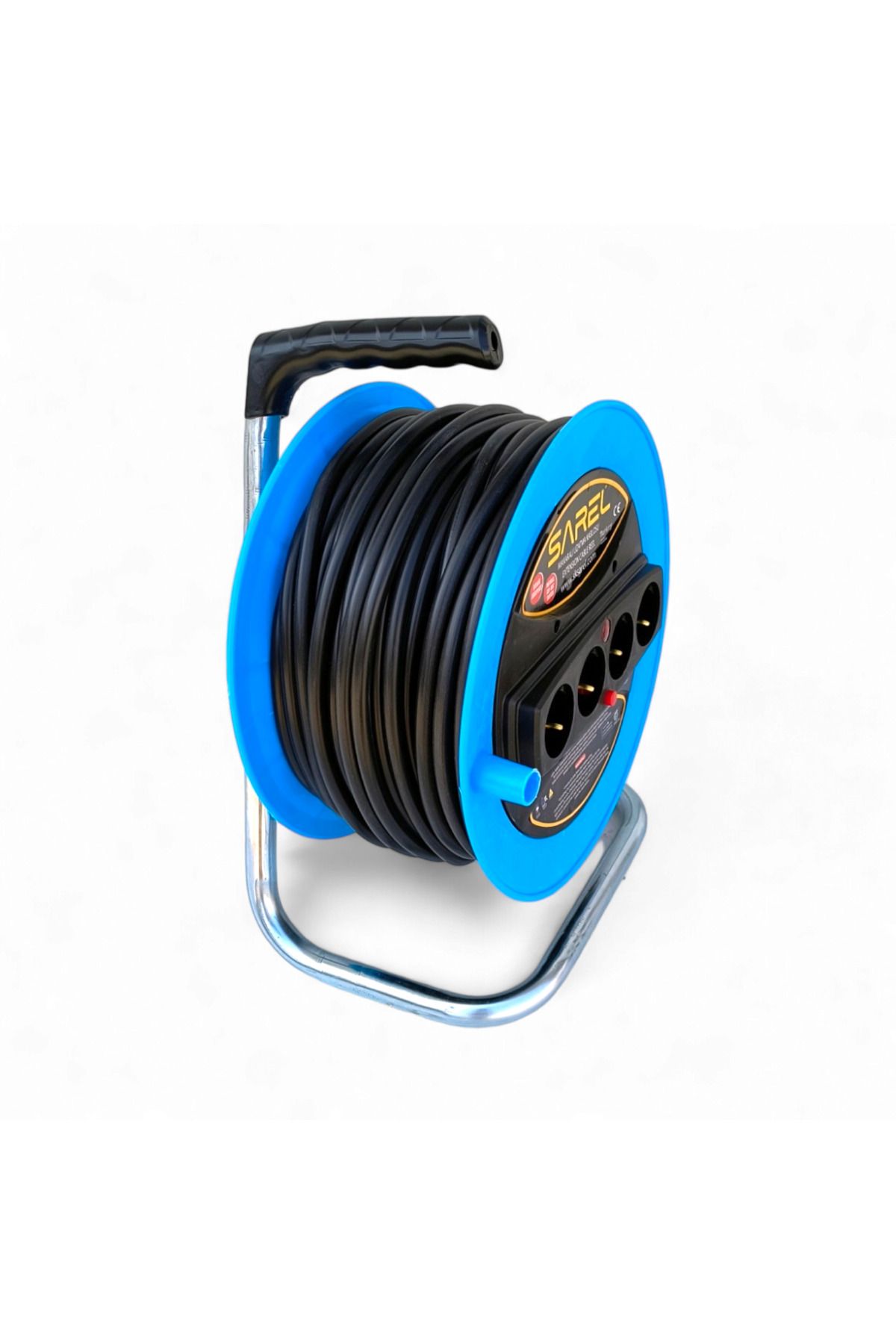 COBI SMART®-Extension cord reel 3x2.5 mm², 50 m, 4 sockets, overload protection - COBI SMART® 7