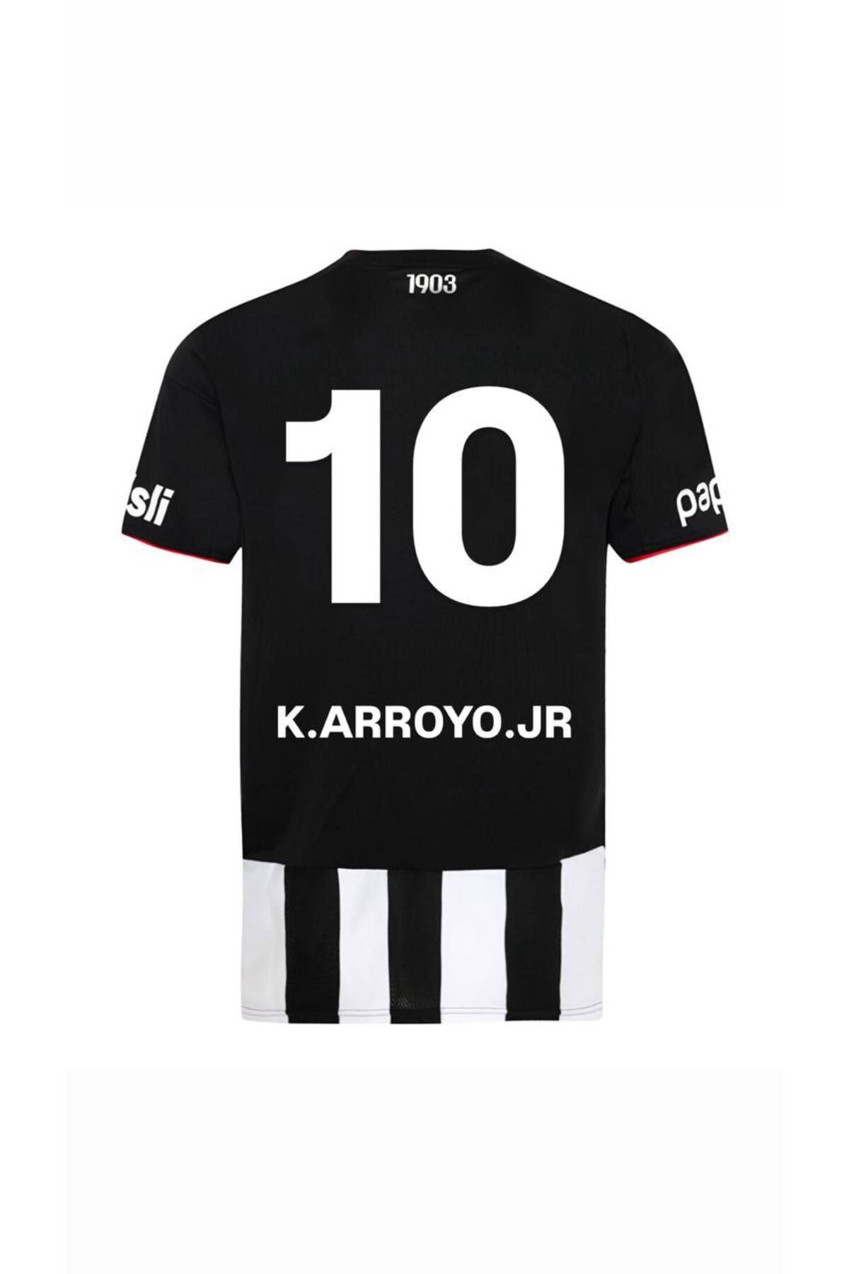 Alaturka Mix Beşiktâş' 2026 /.Keny Arroyo Yeni Sezon İç Saha Çubuklu Çocuk Forması