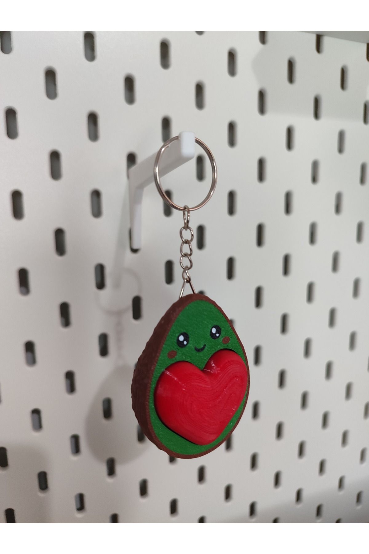 MODA Avokado Kalpli Clicker Anahtarlık / Çanta Aksesuarı