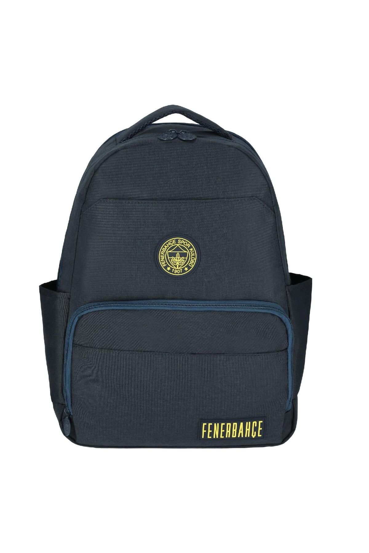 Fenerbahçe Laptop Bölmeli 5 Bölmeli Voyager Okul Sırt Çantası Lacivert (25730)