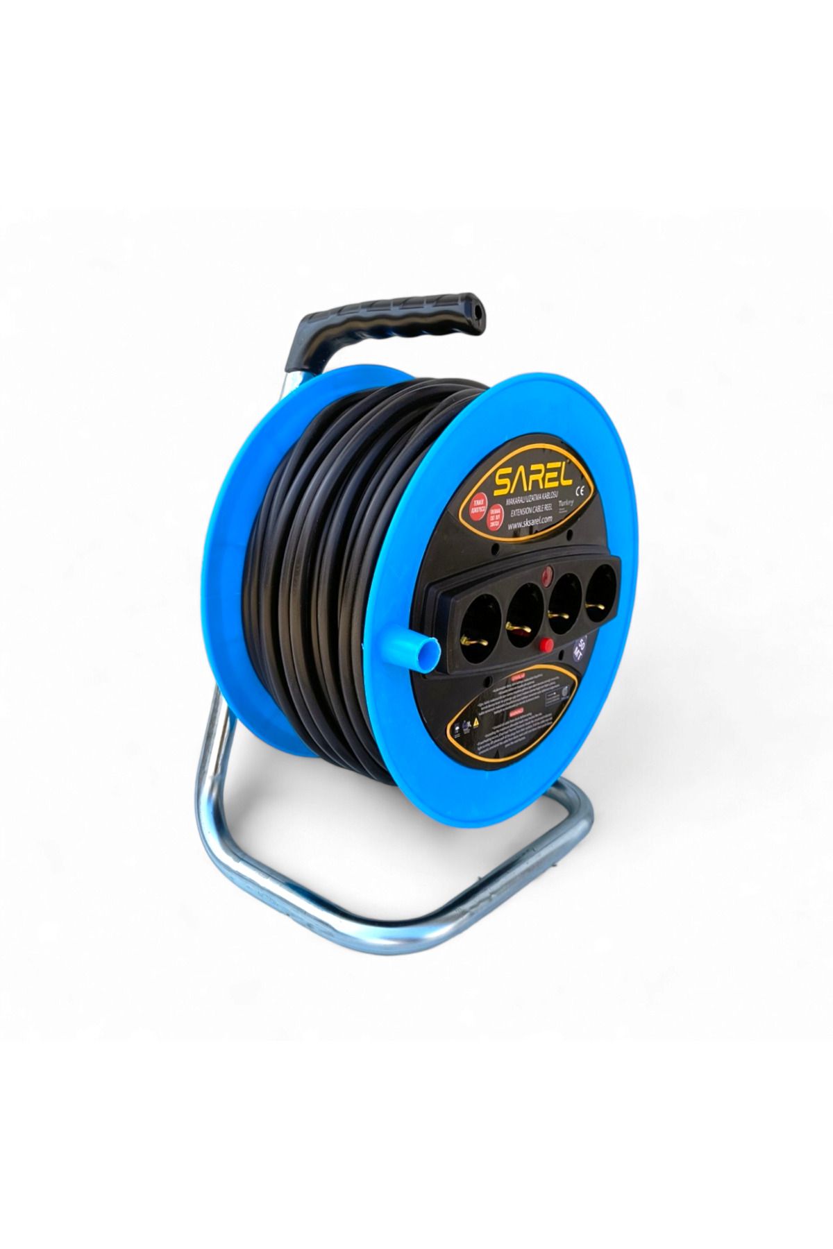 COBI SMART®-Extension cord reel 3x2.5 mm², 50 m, 4 sockets, overload protection - COBI SMART® 3