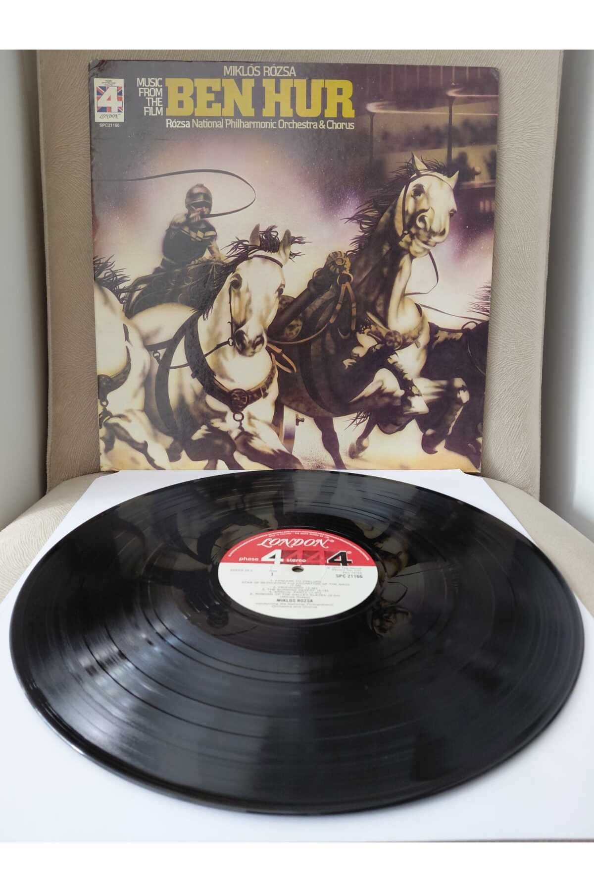 Plakperest Miklos Rozsa – Ben-Hur - 1977 Amerika Basım Albüm - LP Plak-2.el