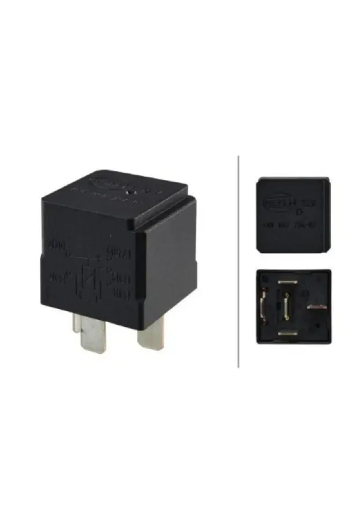 Hella MINI ROLE (DEGISTIRICI) 12V 30A 5 PINLI BRAKETSIZ CRAFTER SPRINTER