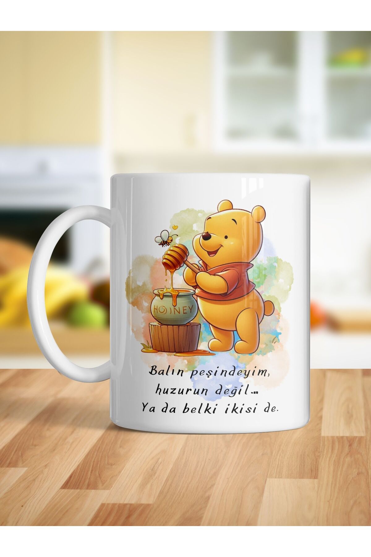kuphane Balın Peşindeyim Winnie Baskılı Mizahi Kupa