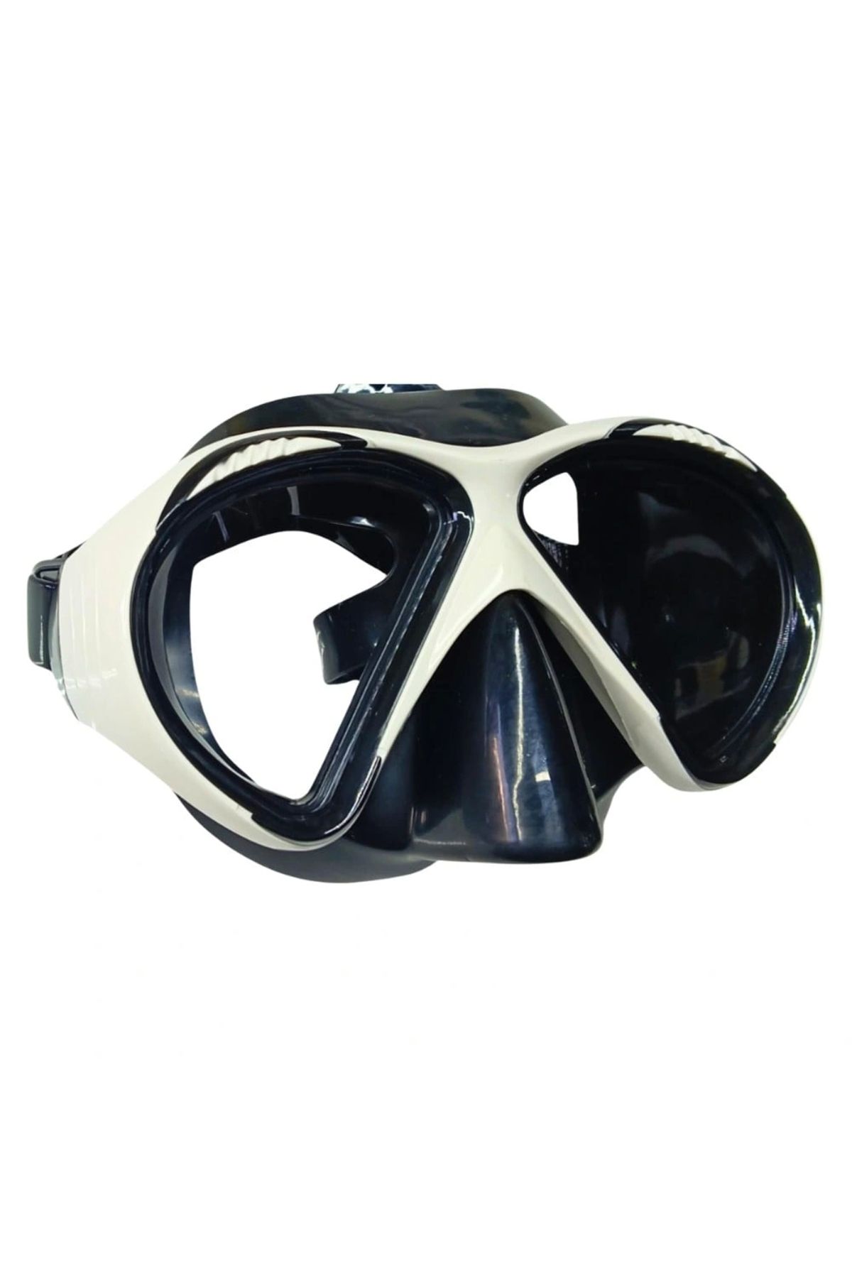 Tolzan Star Diving Temper Camlı Dalış Maskesi Yetişkin - 51706-BEYAZ
