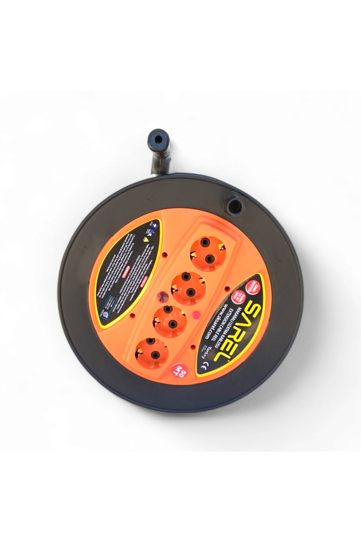 COBI SMART®-Extension cord with drum 50 m, 3 x 2.5 mm, 4 sockets, overload protection - COBI SMART® 7