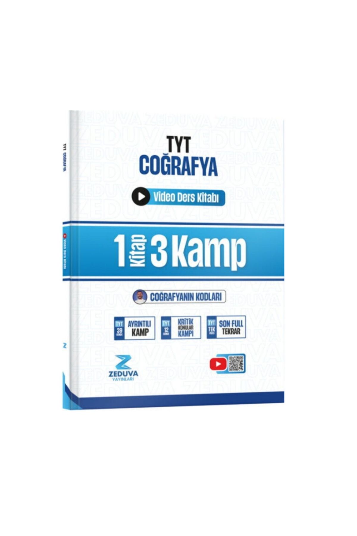 Marsis Yayınları 2026 Zeduva Yayınları Coğrafyanın Kodları TYT Coğrafya 1 Kitap 3 Kamp Video Ders Kitabı