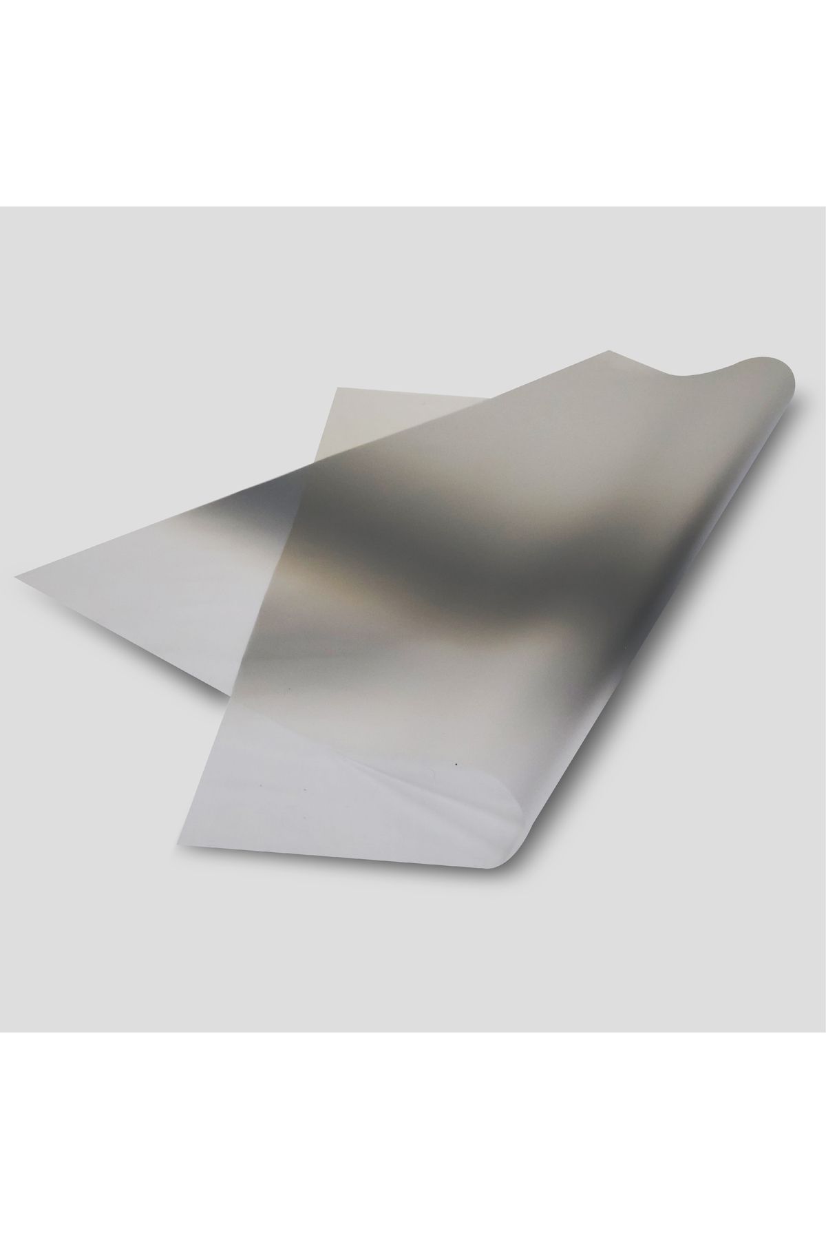 weloveis Metalik Degrade Mat Şeffaf Çiçek Buket Kağıdı-60x60cm-20 Sayfa