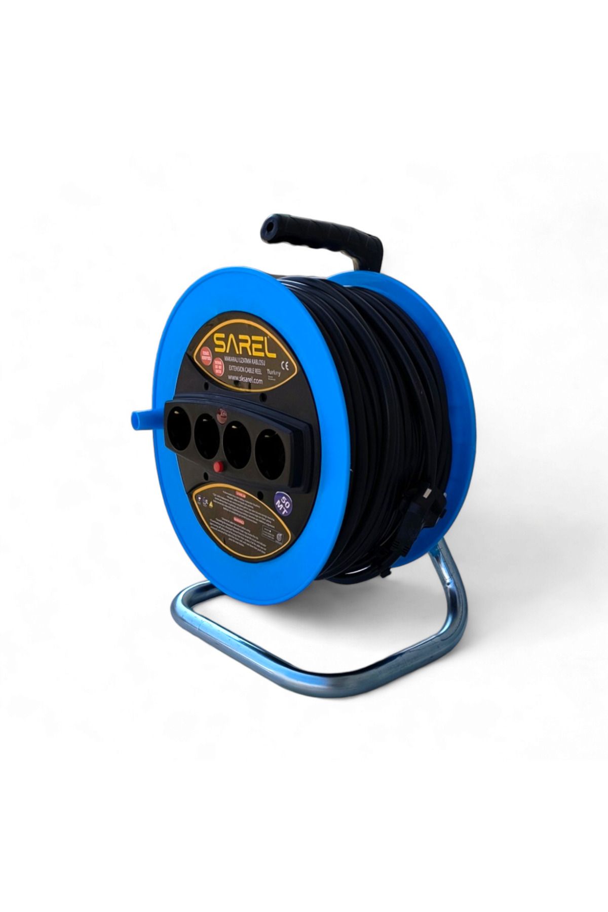 COBI SMART®-Extension cord reel 3x2.5 mm², 50 m, 4 sockets, overload protection - COBI SMART® 14