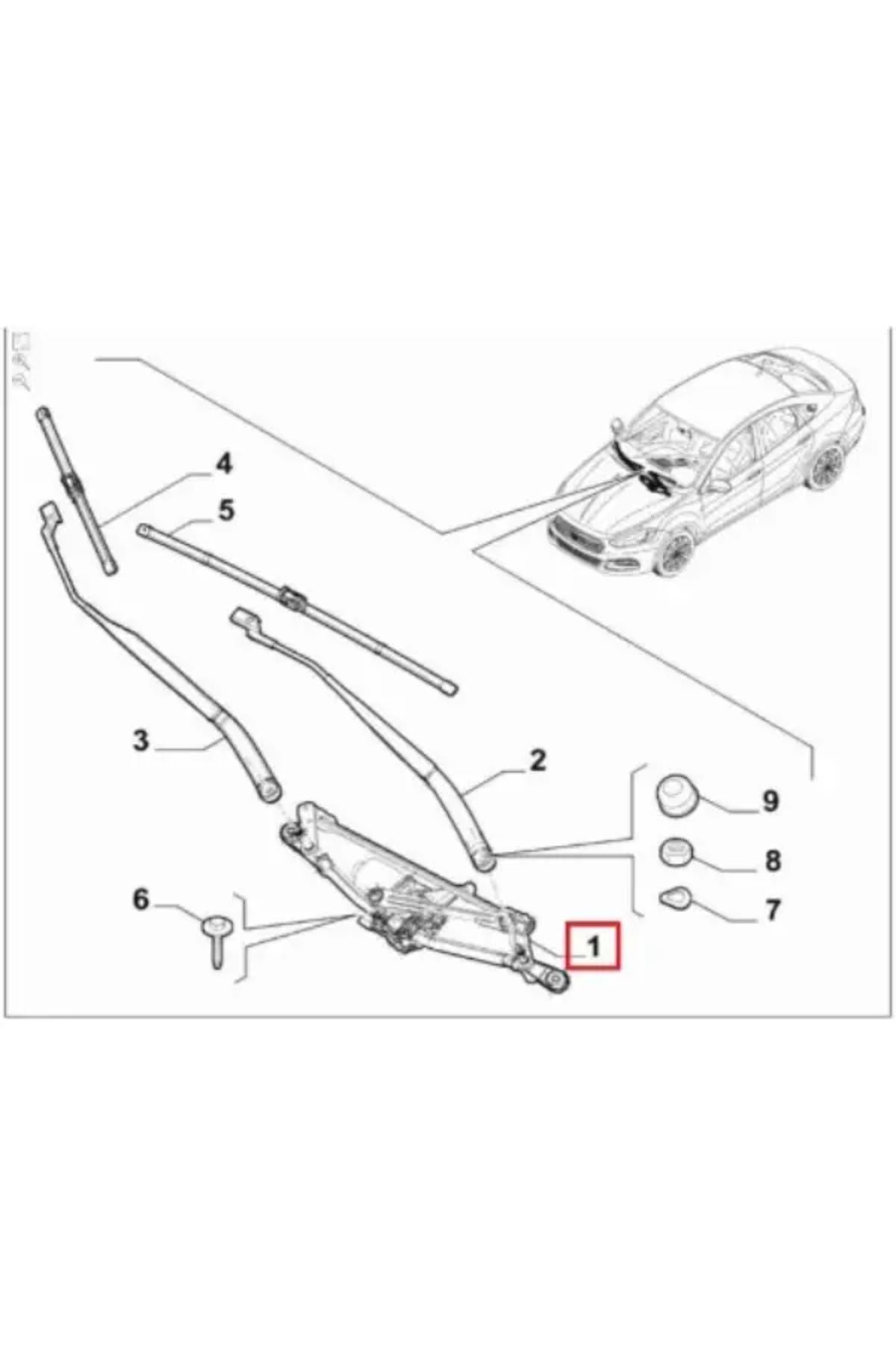 BRUCKE ON SILECEK MEKANIZMASI MOTORSUZ EGEA 15