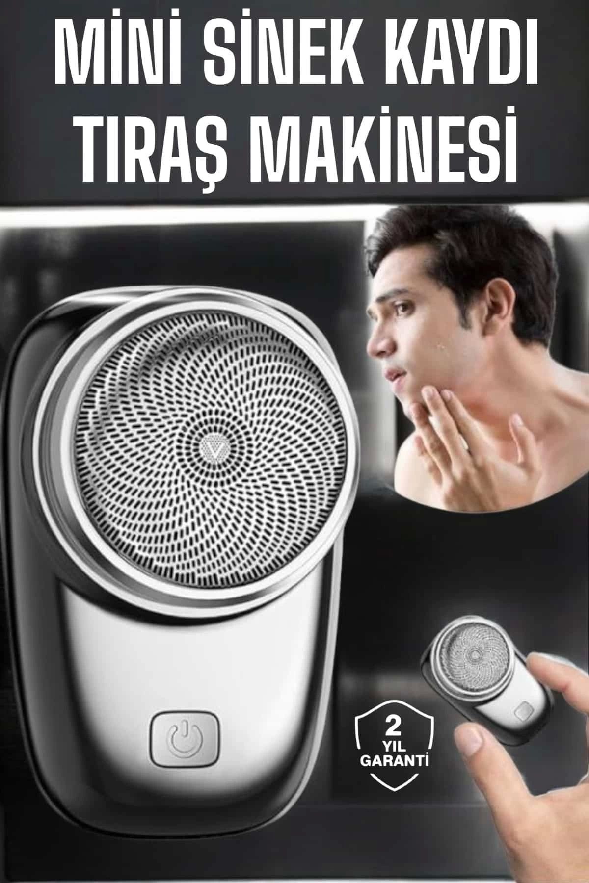 Modafiks Tıraş Makinesi Mini Sıfır Sakal Yanak Tıraş Makinesi USB Şarjlı