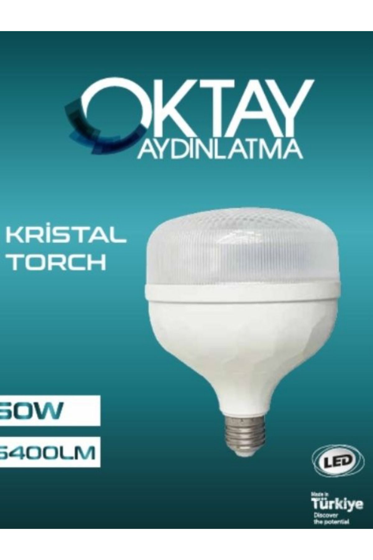Oktay Aydınlatma 60 W Kristal Torch Ampül - 2 Adet