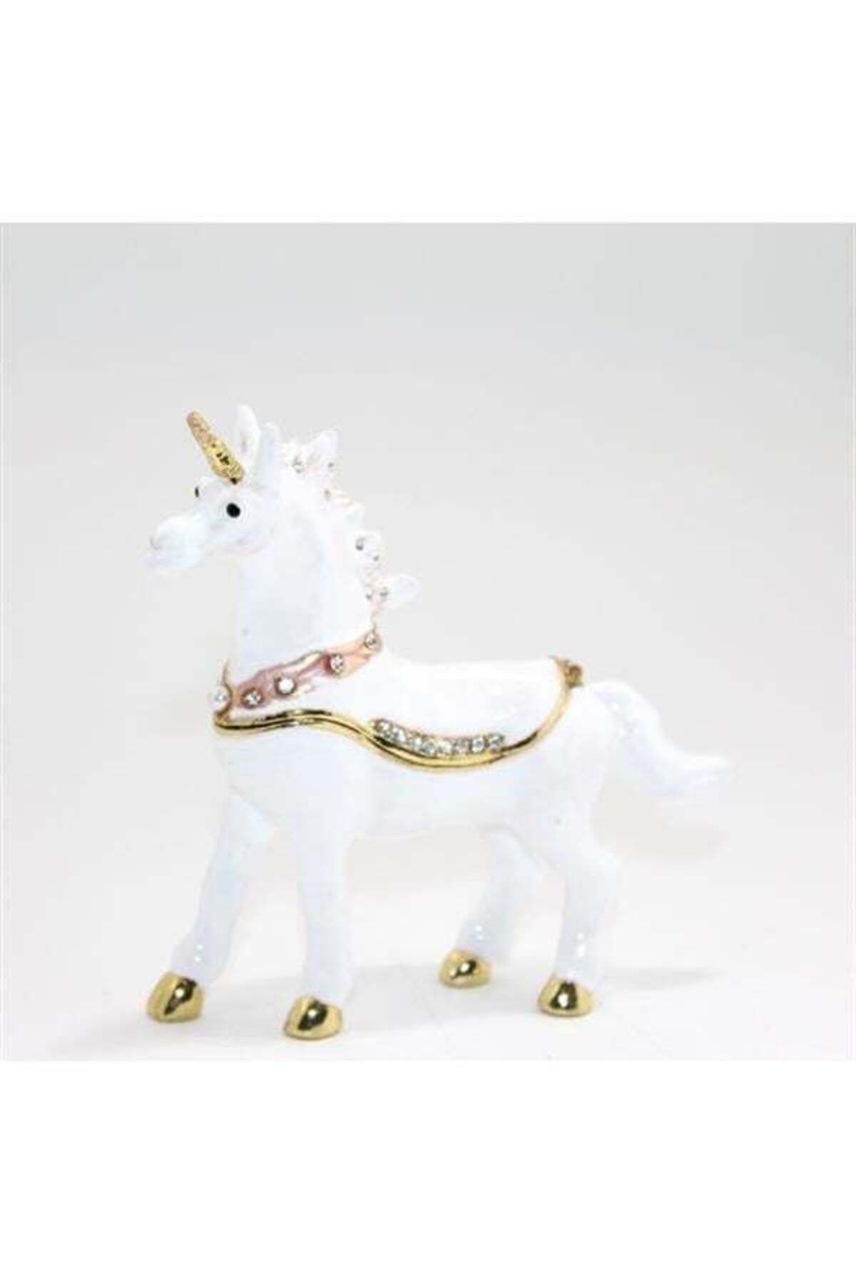 Zayla Taşlı Tekli Unicorn Figürü