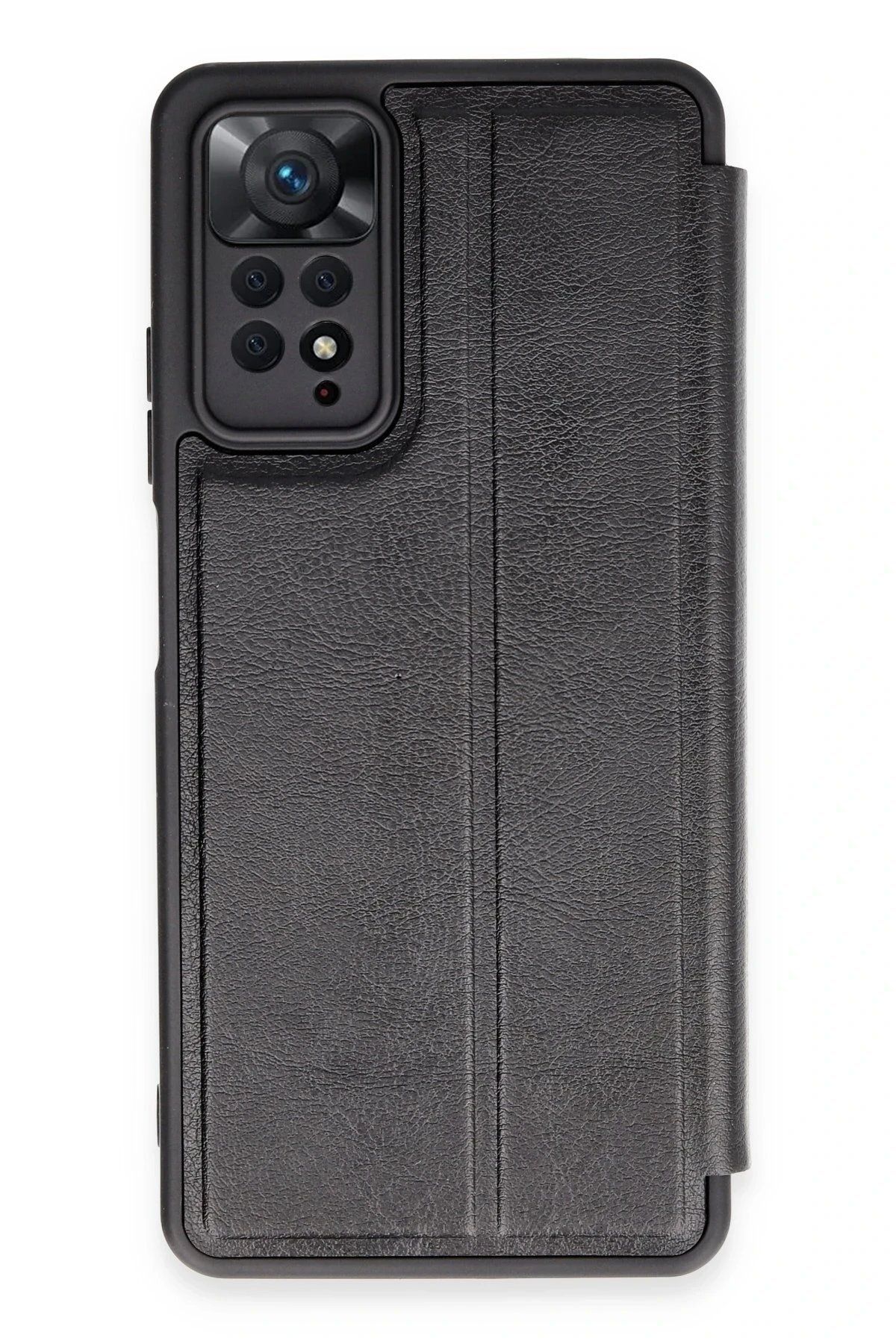 Toptan Bulurum Xiaomi Redmi Note 12 Pro 4G Kılıf Flip Cover - Siyah