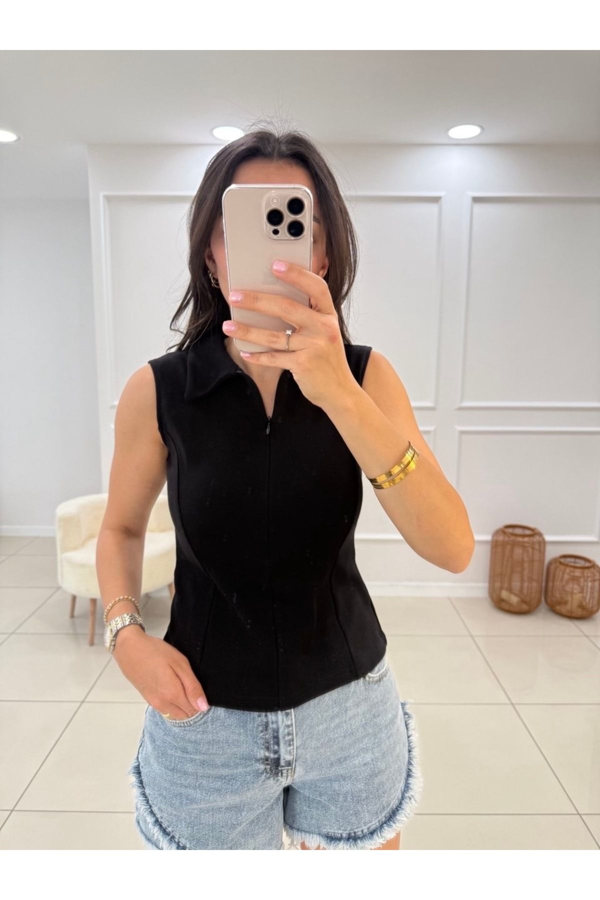Butik Polo Yaka Pamuklu T-Shırt
