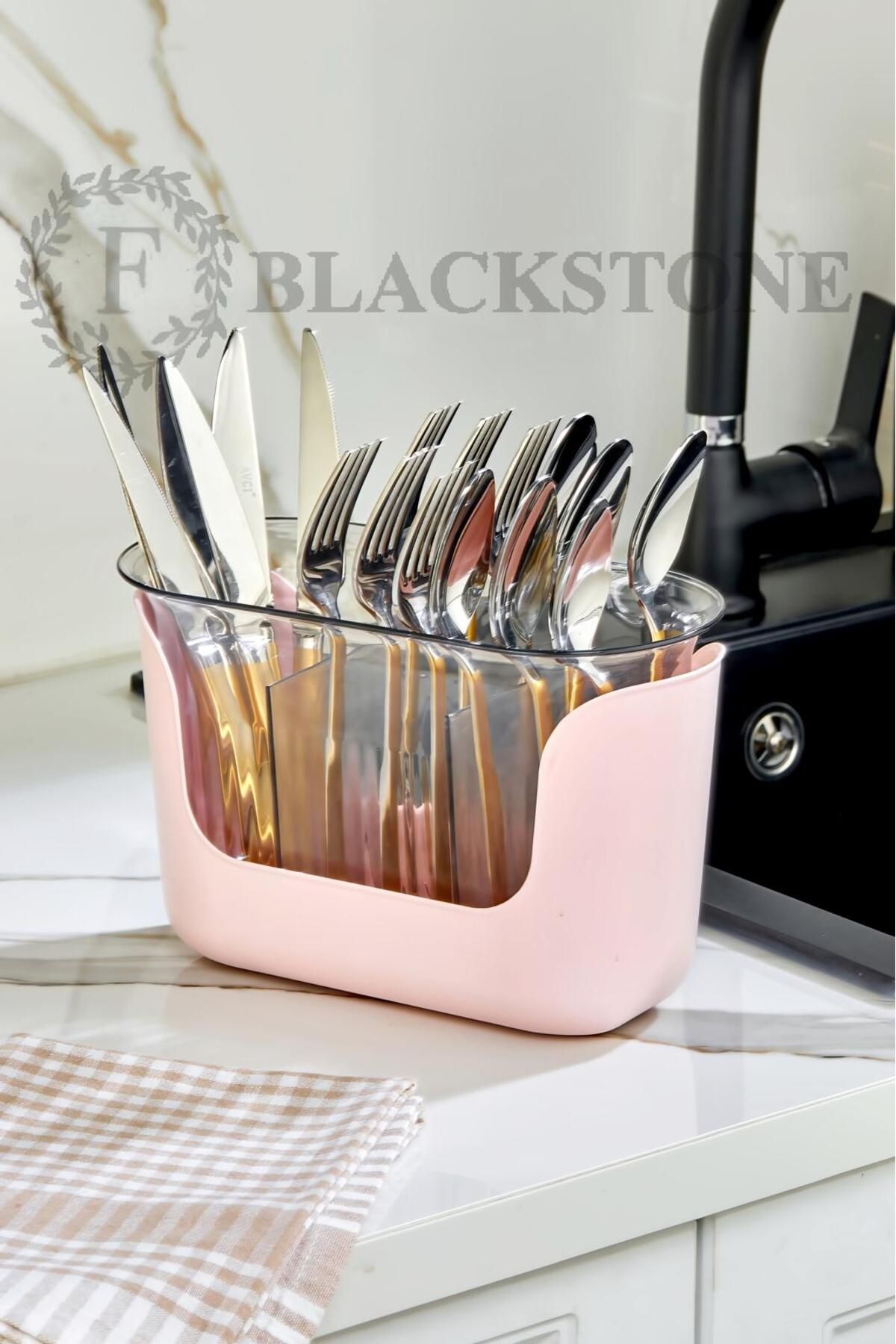 Vivart Fblackstone Sakura Lüx Çıkarılabilir Süzgeçli Tezgah Üstü Kaşıklık