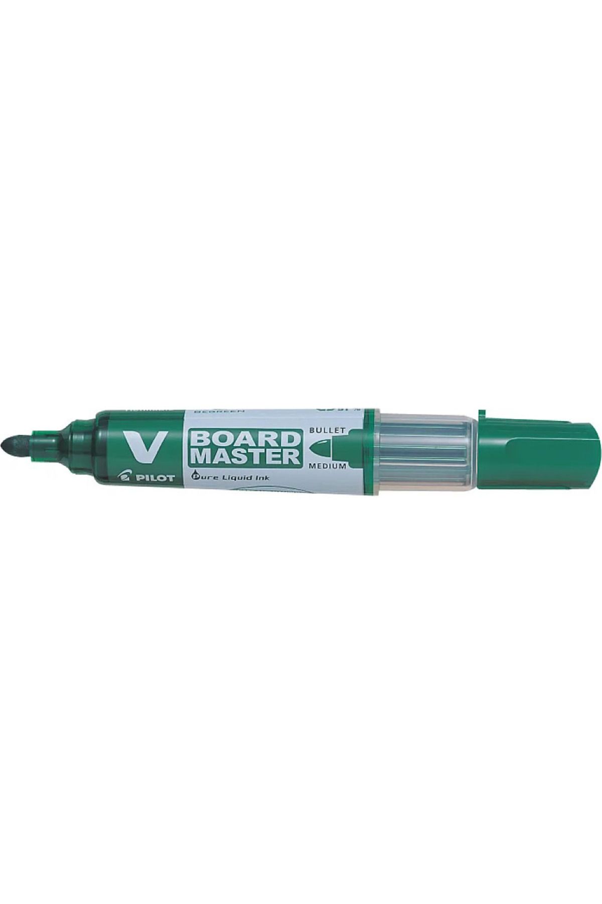 Pilot Marker Vboard Master Pentru Tablă Albă, Vârf Rotund, 6 Mm, Verde - One Size