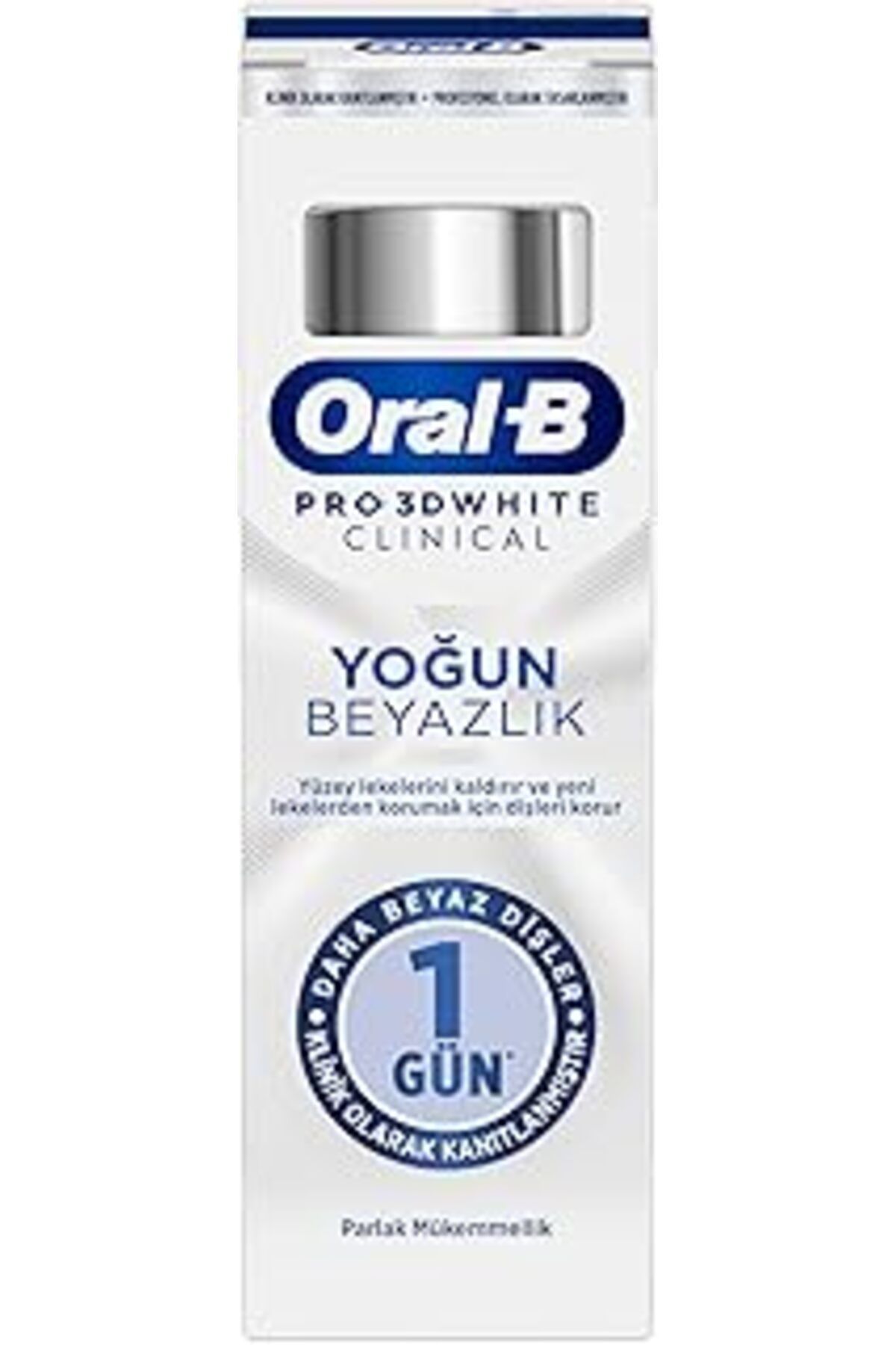 TBSProjects Pro 3D White Clinical Yoğun Beyazlık Parlak Mükemmellik Diş Macunu 75 Ml
