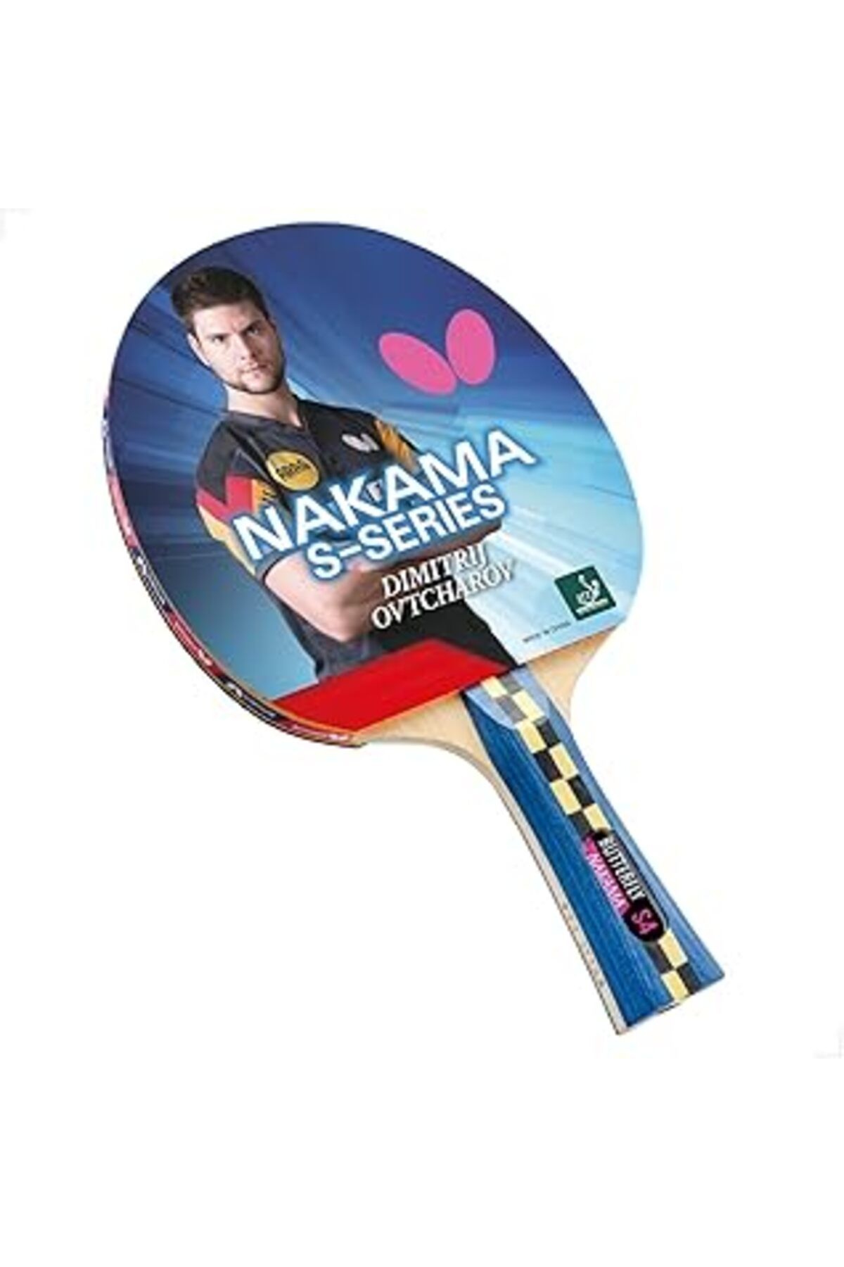 NETWORK ART Butterfly Nakama S4 Masa Tenisi Raketi - Şaşırtıcı Kontrollü Karbon Fiber Güç - Nakama Serisi - 2 4
