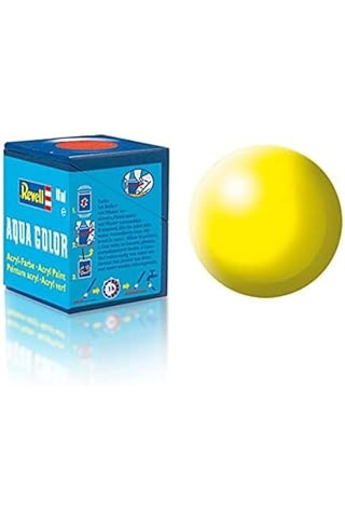 Karachil Revell Aqua Color Yarı Parlak Aydıklık Sarı 18Ml-36312
