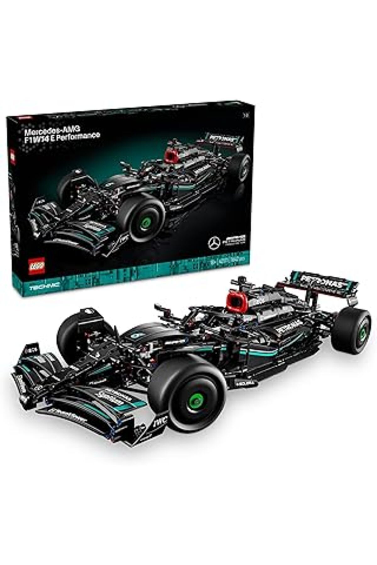 Pazarcan Technic Mercedes-Amg F1 W14 Performance 42171 - Yetişkinler Koleksiyonluk Yaratıcı Yarış Arabası Mo