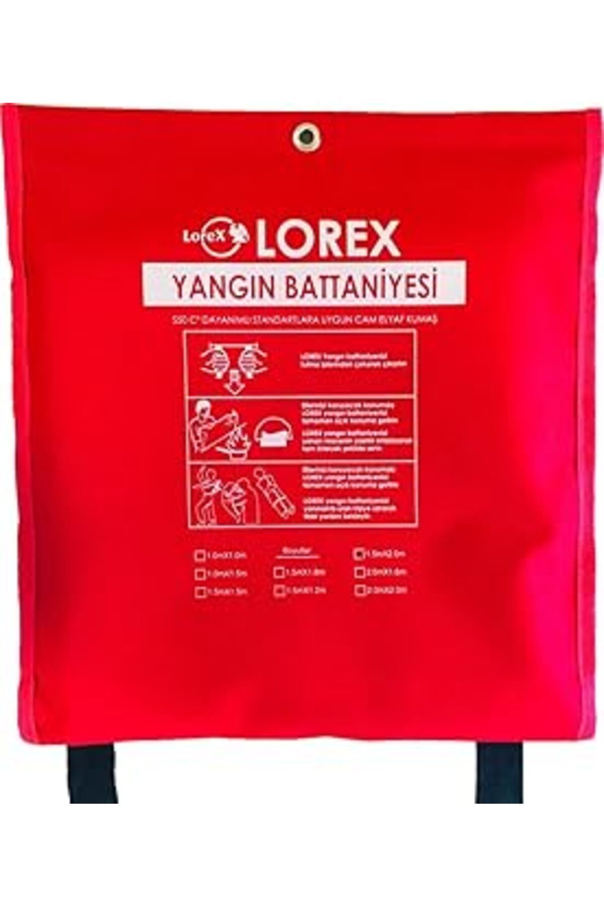 NETWORK ART 3Mk Lorex Lr-Fb2015C Yangın Battaniyesi - 200Cm X 150Cm