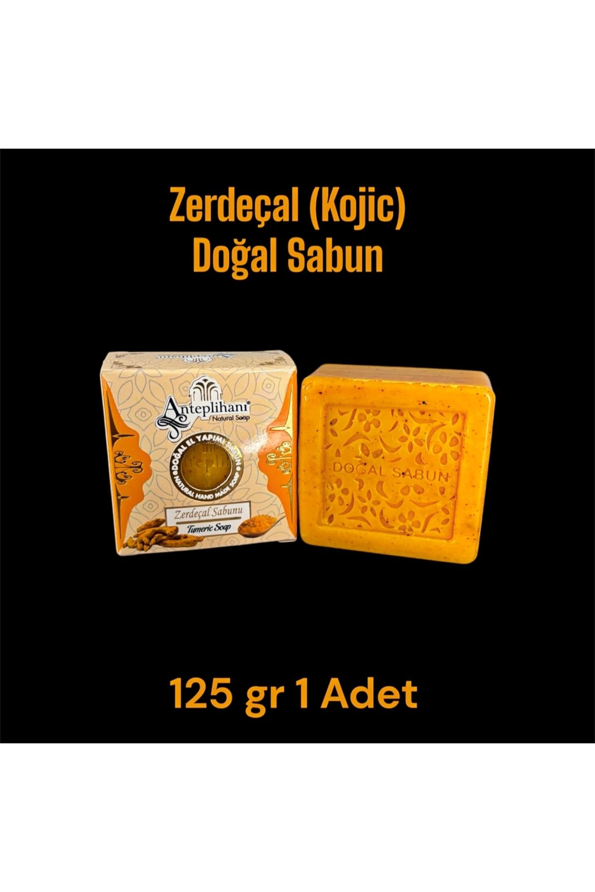 Doğal Tasarım Zerdeçal (kojik) Doğal Sabun-7
