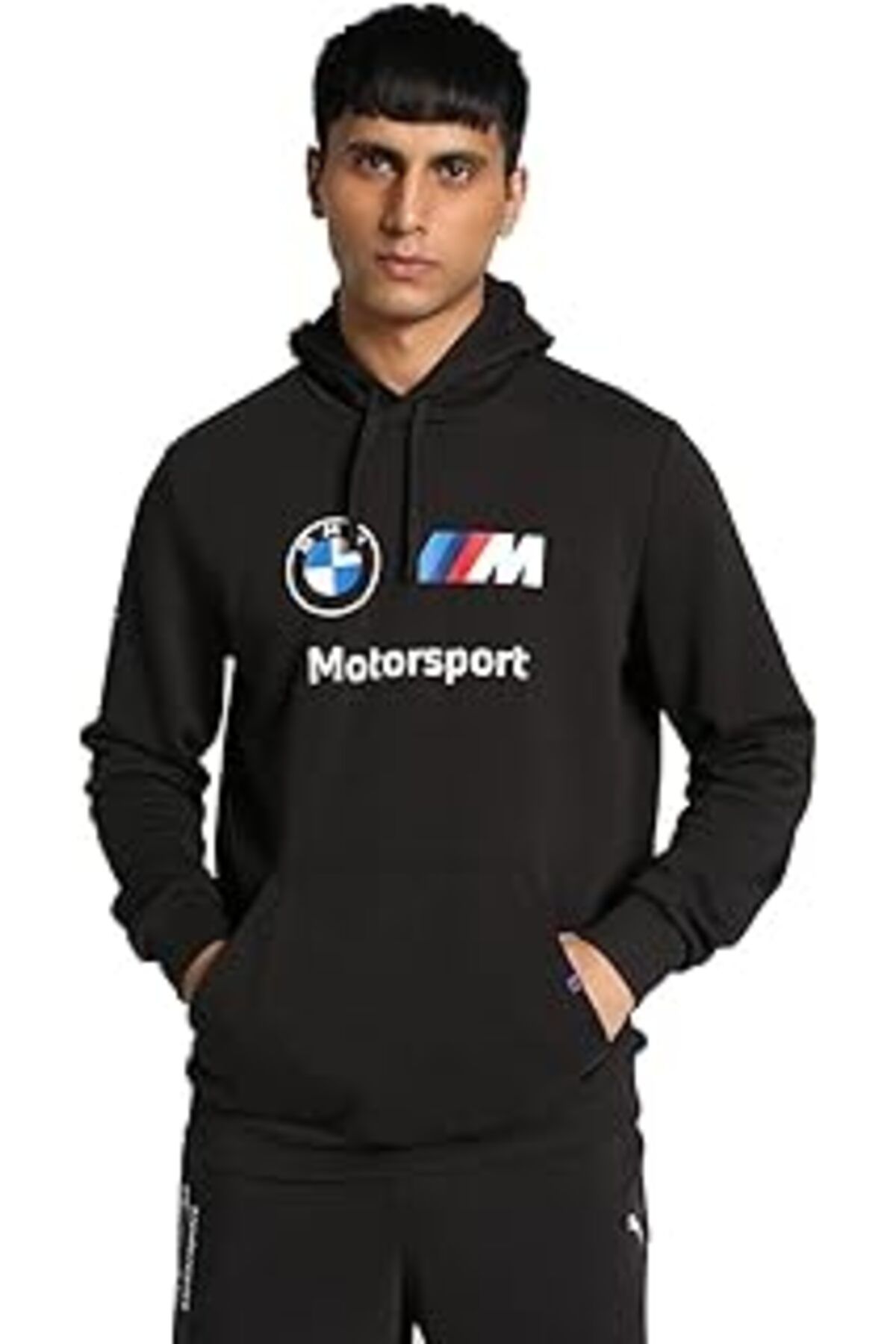 NETWORK ART Puma Bmw Mms Ess Hoodie Ft Sweatshirt Üniseks Yetişkin