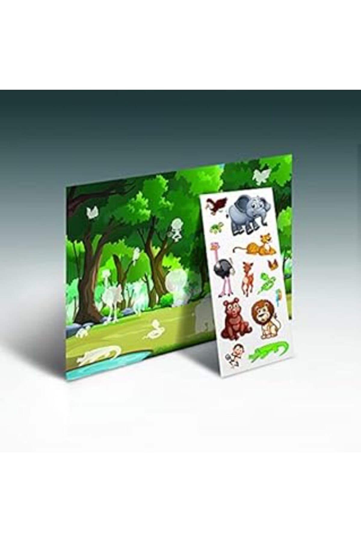 Qedii Artikel Bul Yapıştır Ormanını Oluştur Eğitici Oyun
