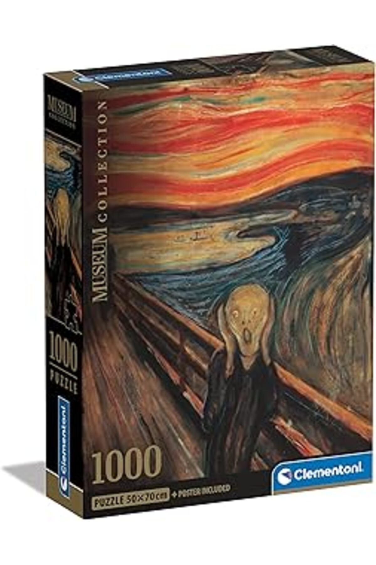 Pazarcan 39791 Müze Koleksiyonu, Scream-1000 Parça, Yetişkin, Sanat, Yapboz Resimleri, Ünlü Tablolar, İtalya