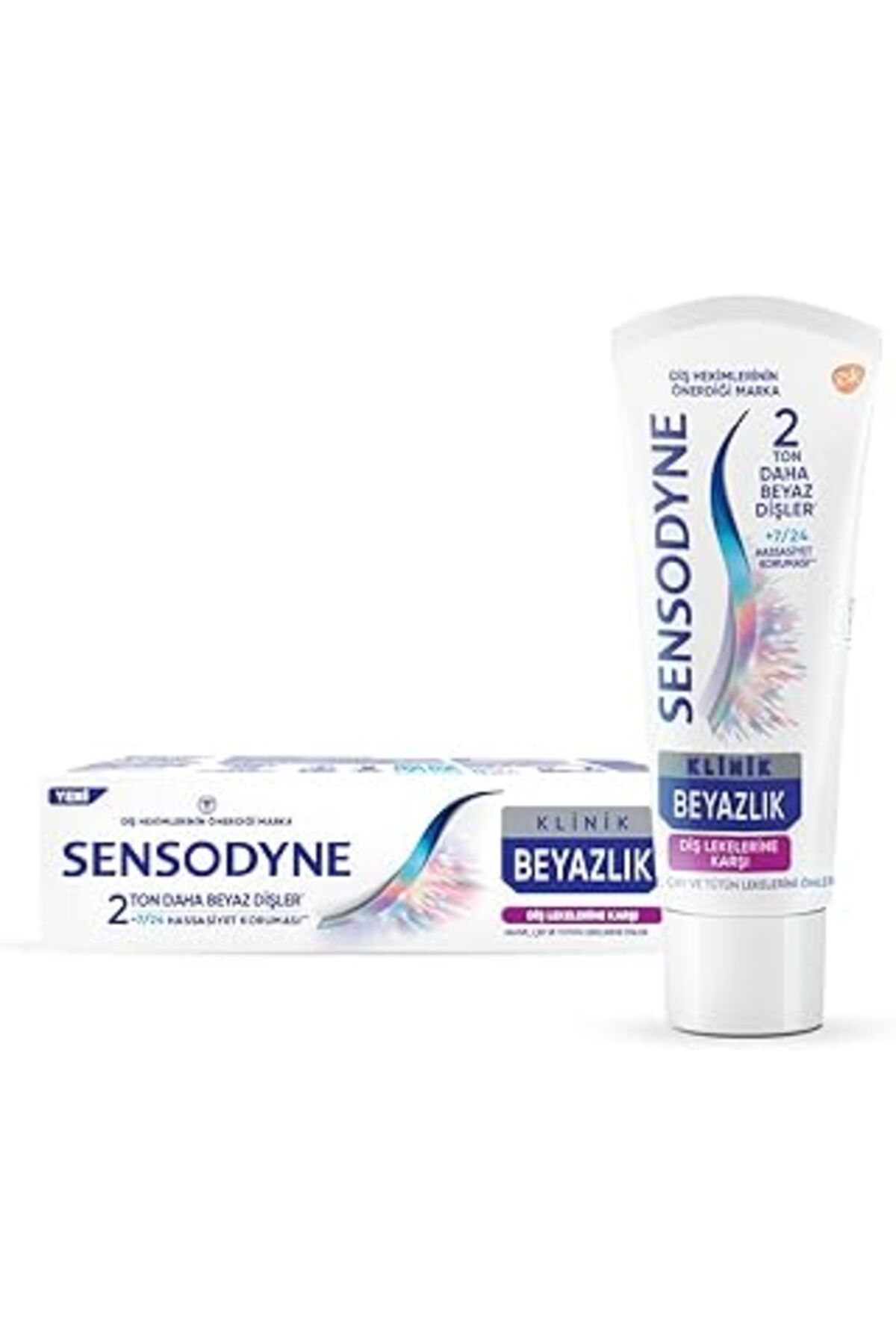 Pazarcan Sensodyne Klinik Beyazlık Diş Lekelerine Karşı Diş Macunu