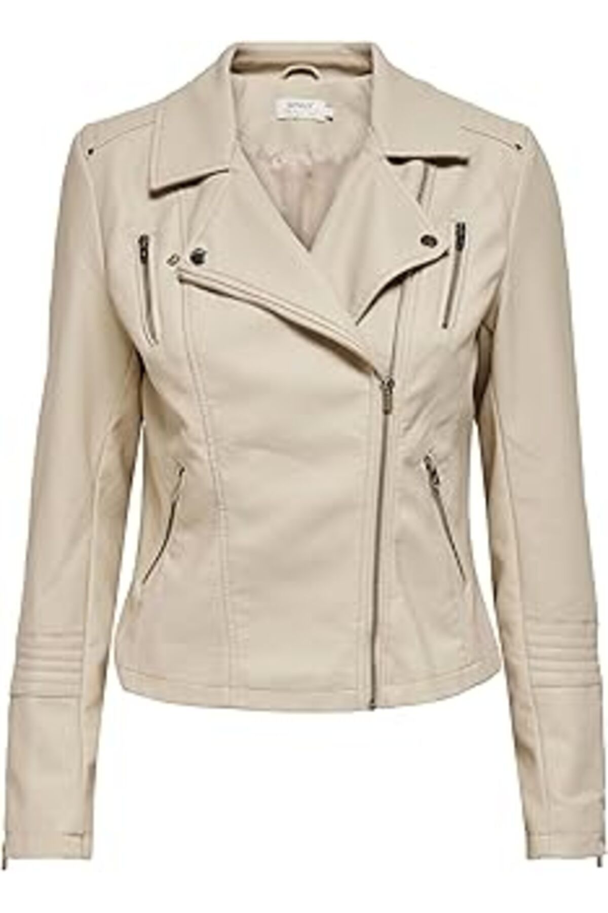 Karachil Only Kadın Onlgemma Faux Leather Biker Otw Noos Deri Ceket