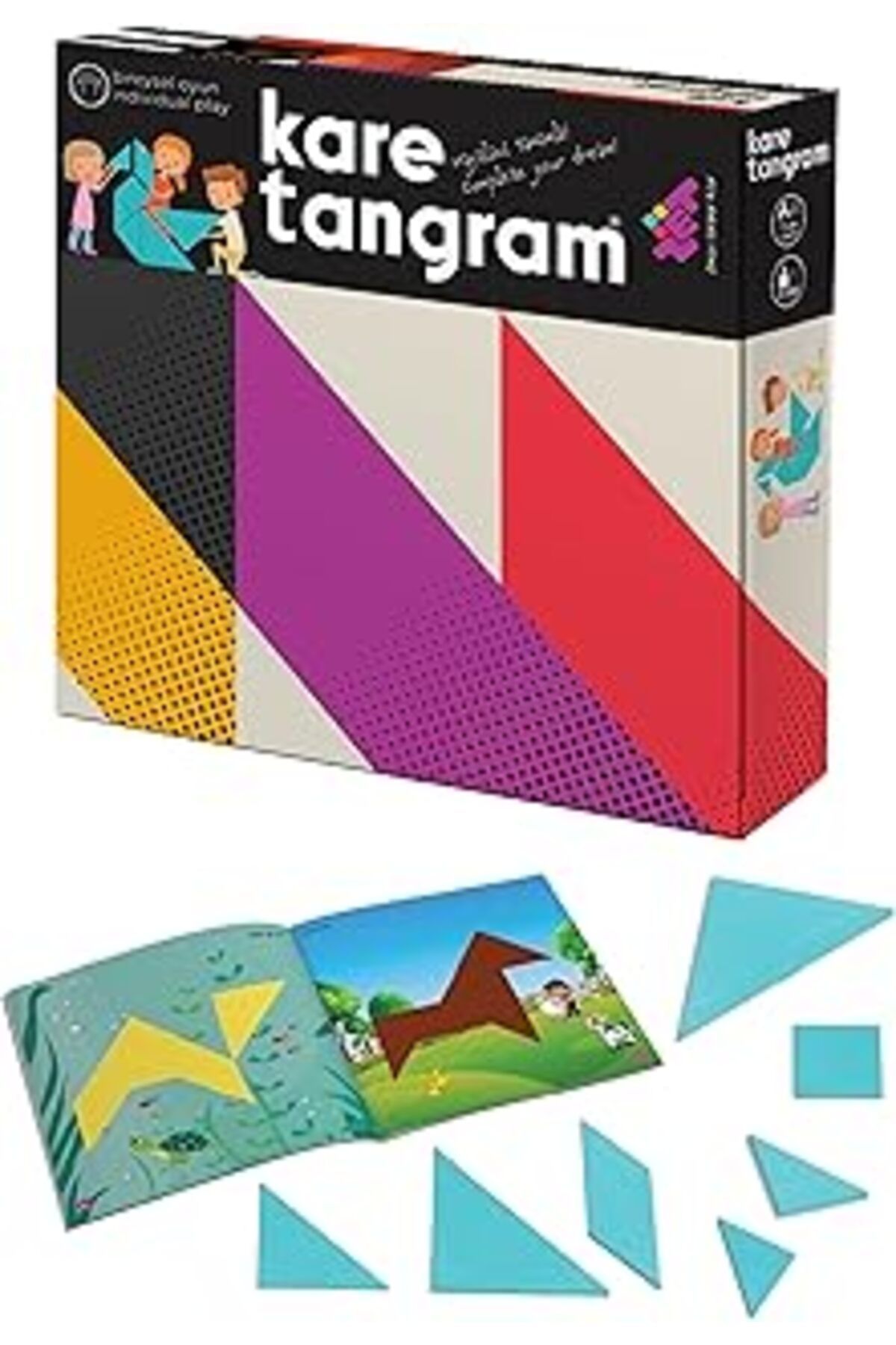 Karachil Kare Tangram Zeka Oyunu