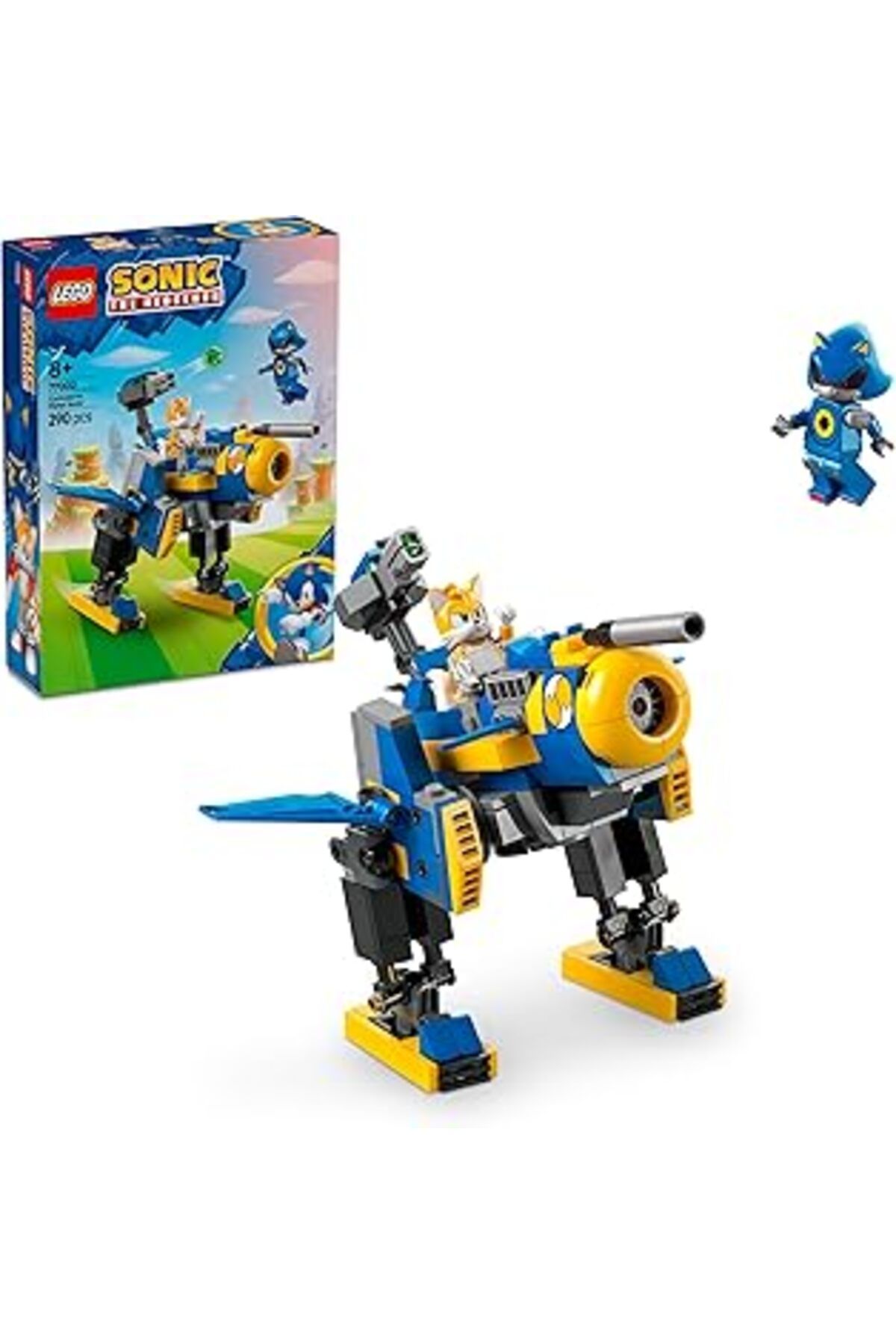 Pazarcan Sonic The Hedgehog Cyclone, Metal Sonic’E Karşı 77002-8 Yaş Ve Üzeri Çocuklar Koleksiyonluk Yaratıc