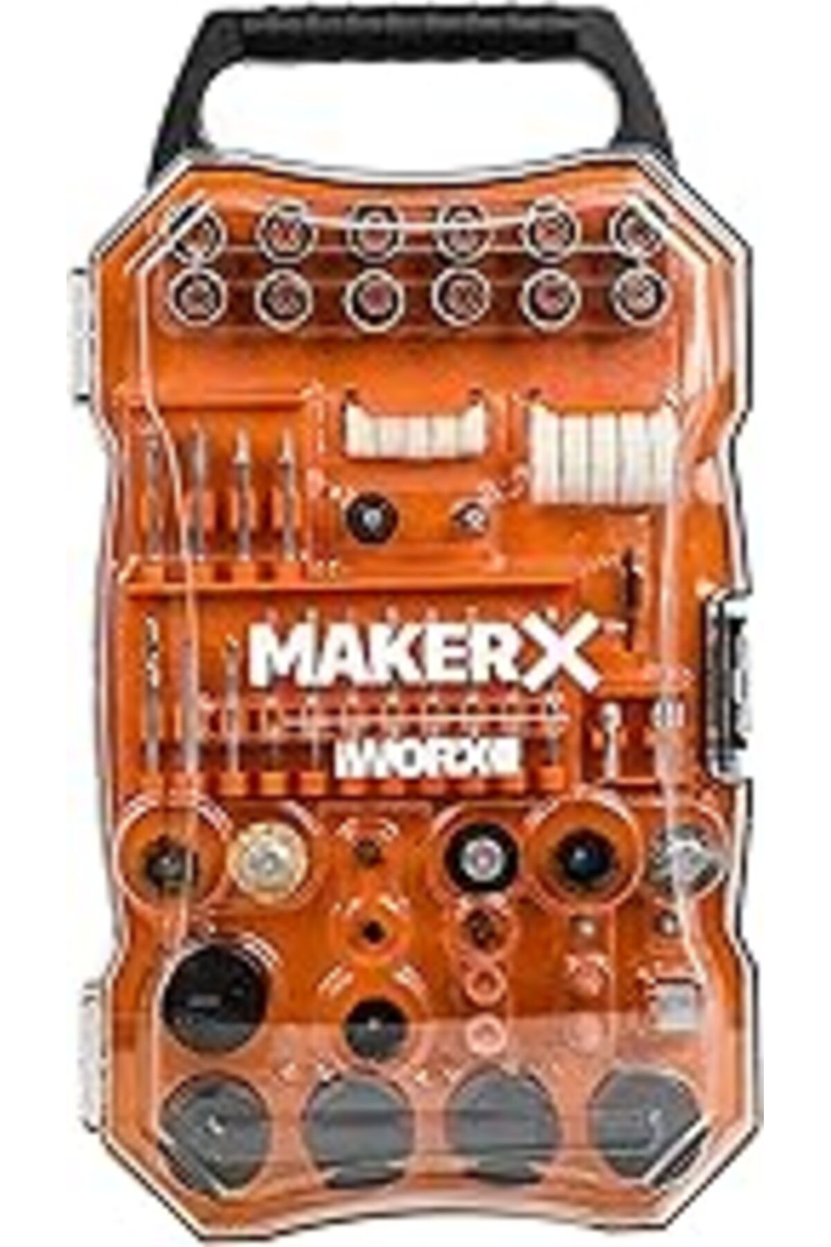 Pazarcan Worx Wa7208 201 Parça Universal Gravür Hobi Aksesuar Seti