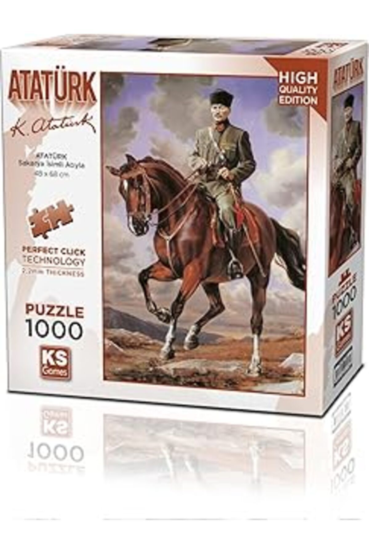 Karachil Ks Games 1000 Parça Gazi Mustafa Kemal Sakarya Adı Atıyla