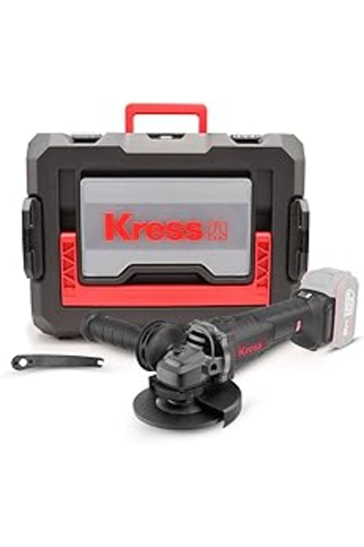 TBSProjects Kress Kuh02.91 20Volt 115Mm Kömürsüz Profesyonel Şarjlı Devir Ayarlı Avuç Taşlama (Akü Dahil Değild