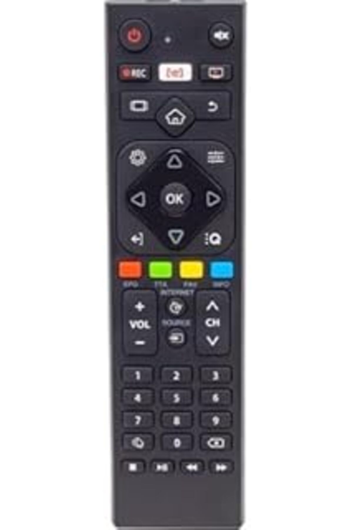 Karachil Byconners Sunny Axen Hı-Level Live Tv Tuşlu Lcd Kumanda Sx0187-B Lcd Led Televizyon Kumandası