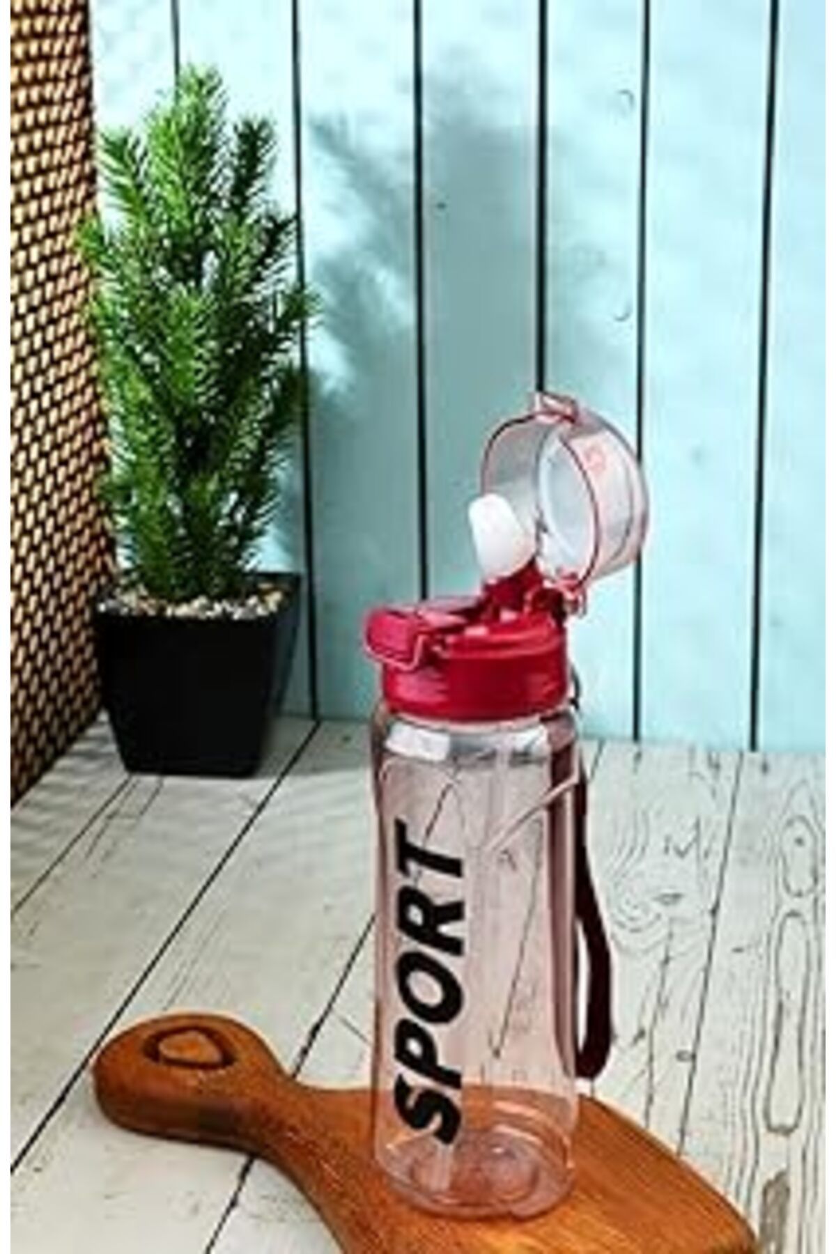 Qedii Matara Pipetli Bordo 700ml Solo Tp706