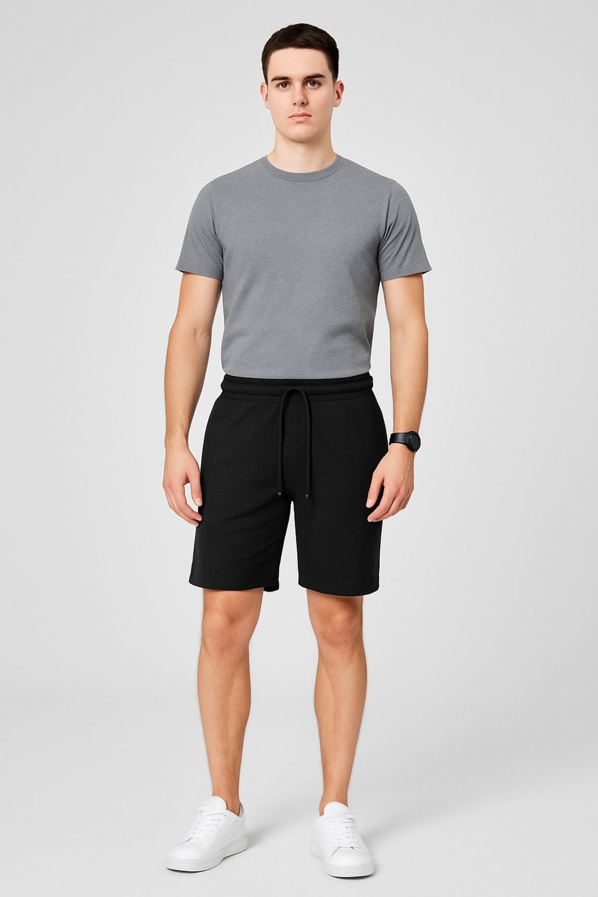 UOMOPARK-8076 Ai̇rcord New Definition of Lightness and Elegance Regular Fit Shorts 6