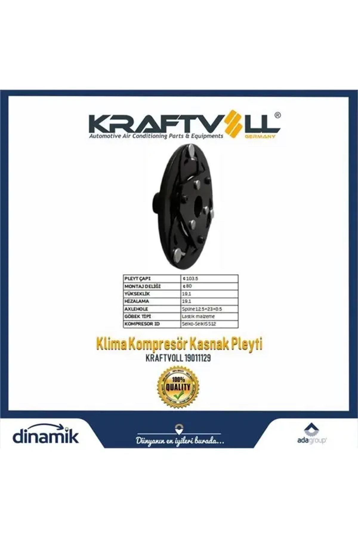 Kraftvoll KLIMA KOMPRESOR GOBEGI NISSAN MICRA/JUKE