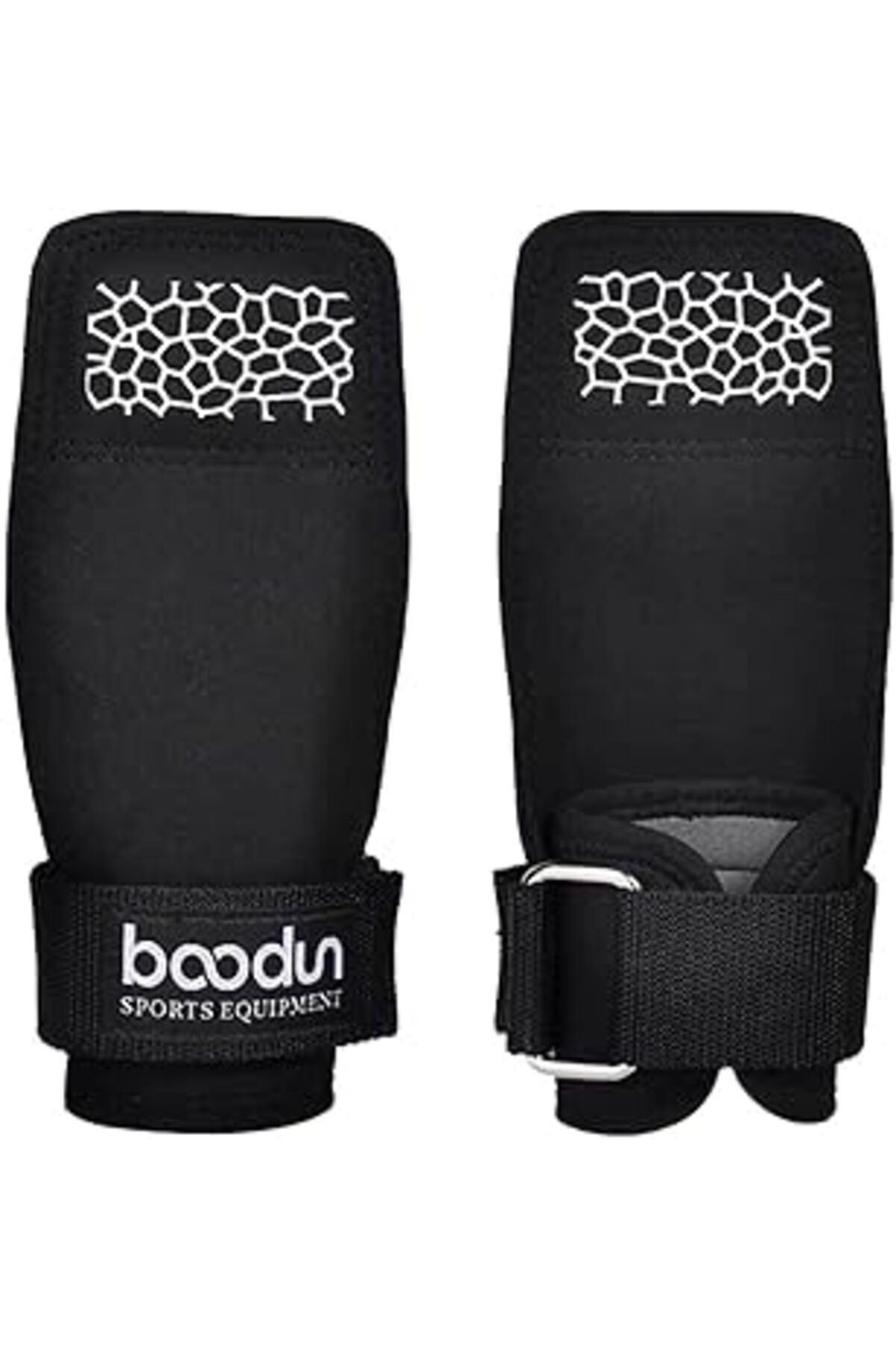 NETWORK ART Boodun Profesyonel Fitness Ve Crossfit Eldiveni Big Pro Lifting Straps Siyah