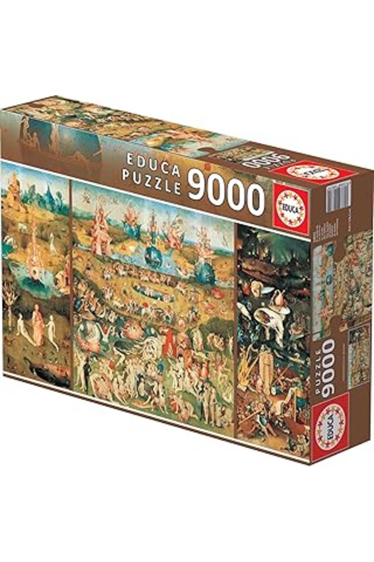Pazarcan Educa 14831, Zevk Bahçesi, 9000 Parça Yapboz Yetişkinler Ve 14 Yaşından Büyük Çocuklar Için, Hieron