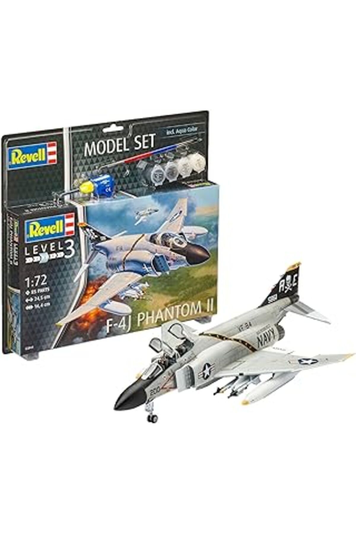 Karachil Revell 1:72 F-4J Phantom Ii Uçak Vbu63941