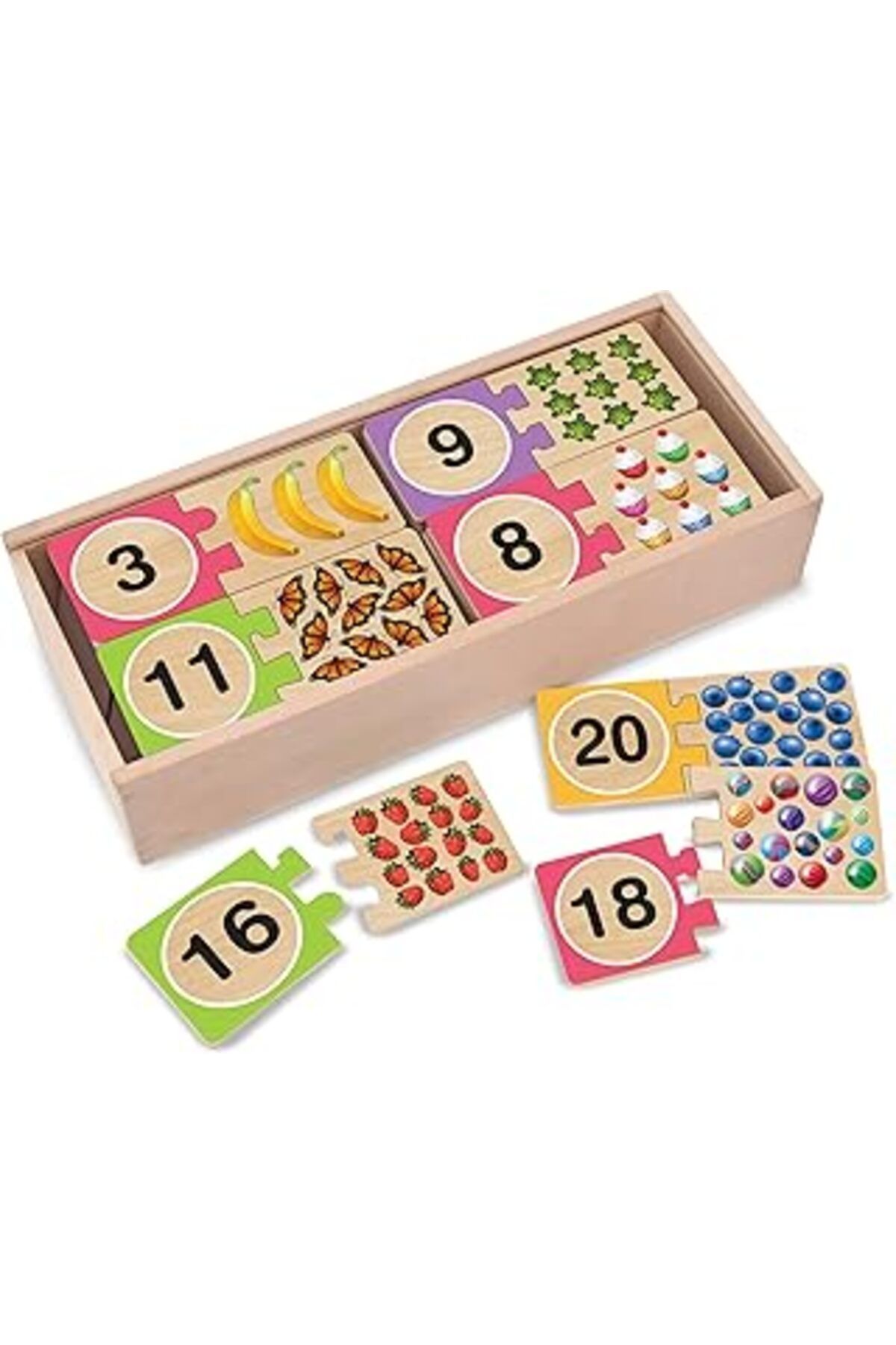 Karachil 12542 – Selbstkorrigierende, 1 – 20 Nummernpuzzles