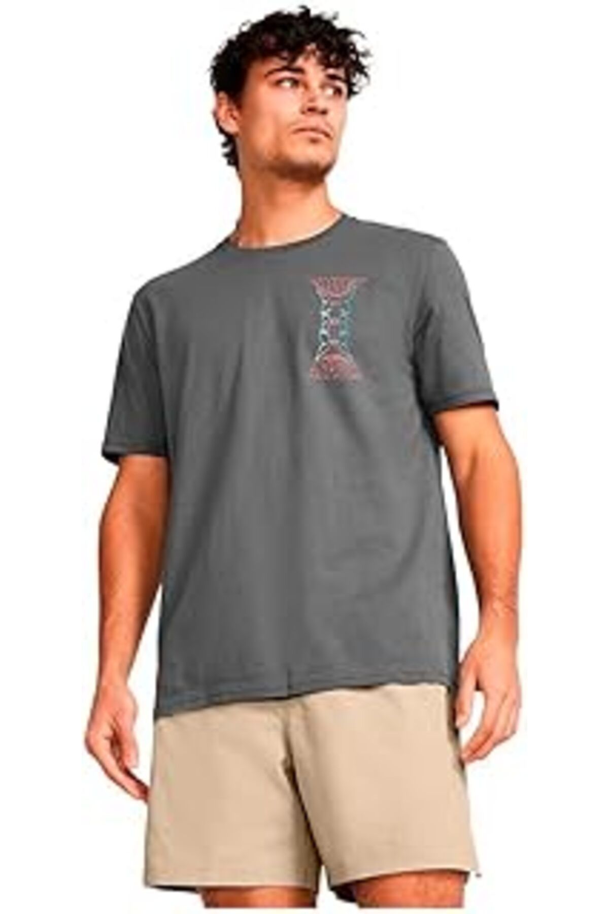 NETWORK ART Under Armour Ua Dusk To Dawn Skul Ss Tişört Erkek