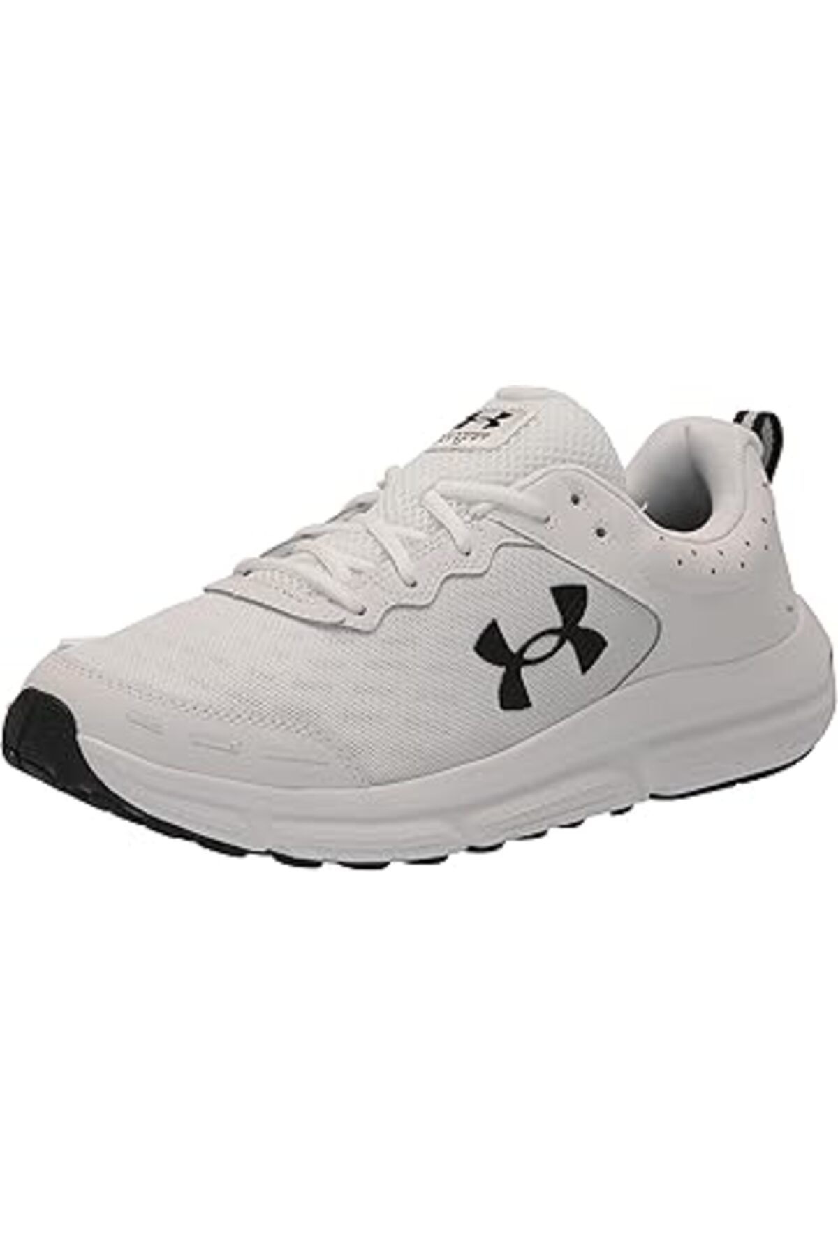 Mu Art Ahşap Under Armour Ua Charged Assert 10 Erkek Koşu Ayakkabısı, White/Black/Black, 40.5 Eu